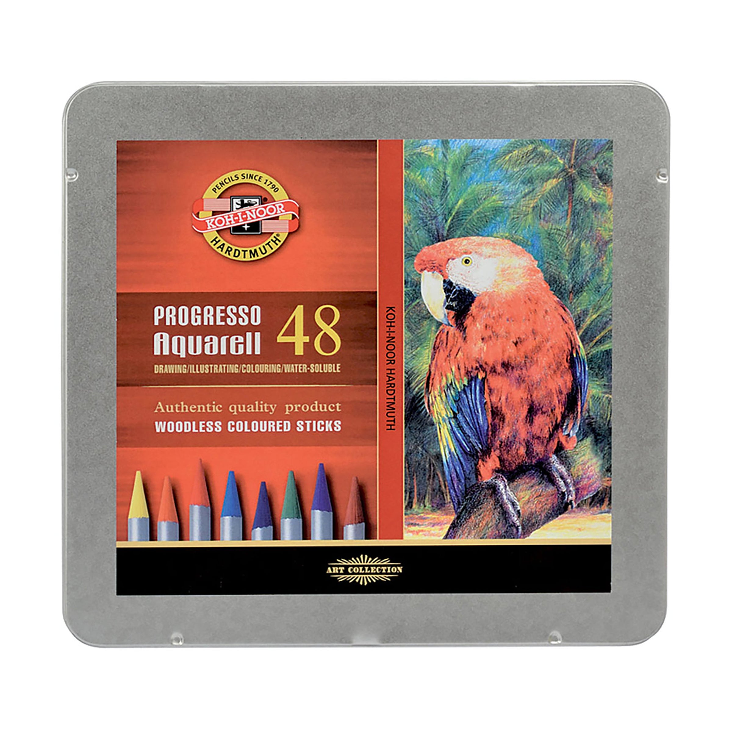 Progresso Aquarell, Tin 48 Koh-I-Noor