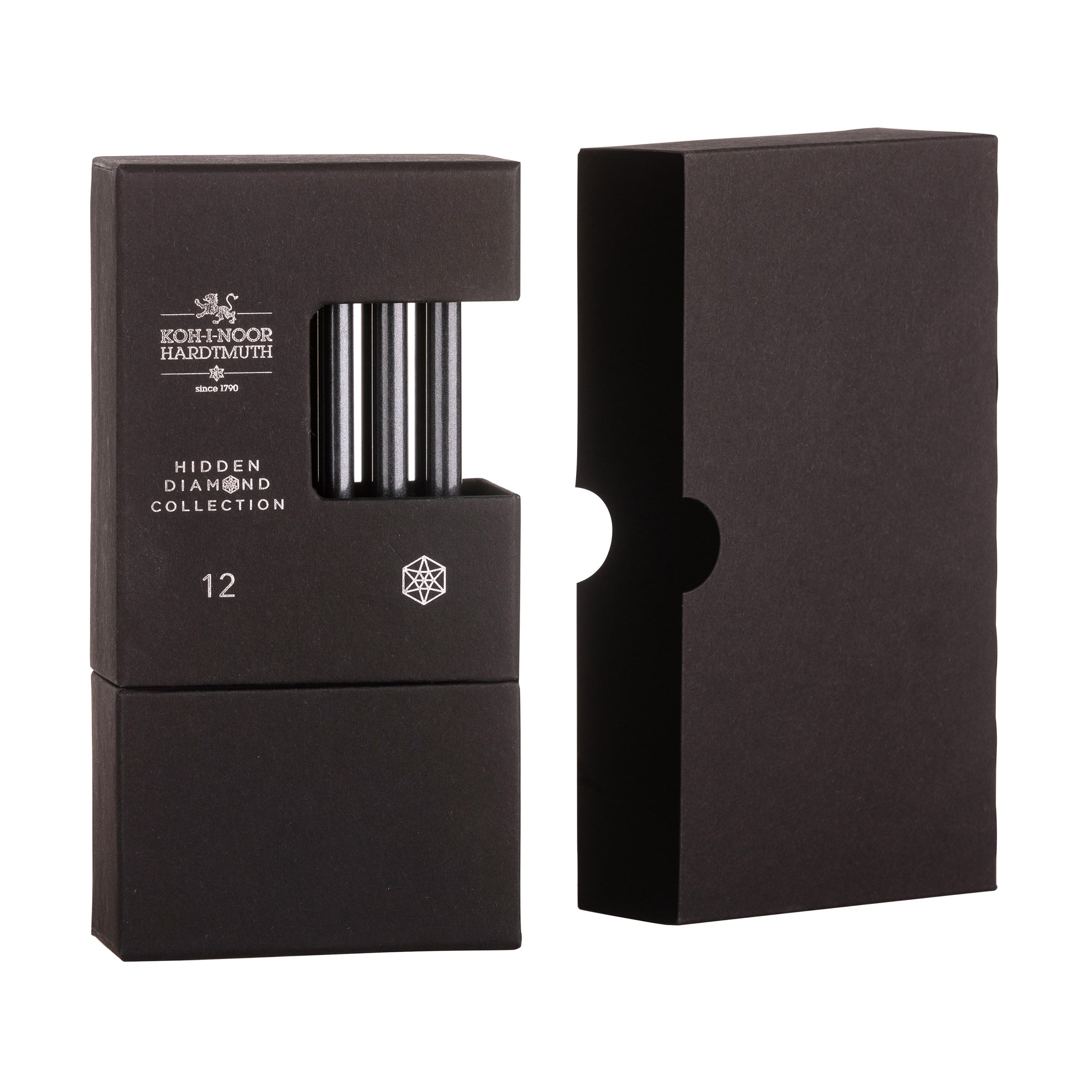 Set of Woodless Graphite Pencils Pack 12 - Hidden Diamond Koh-I-Noor