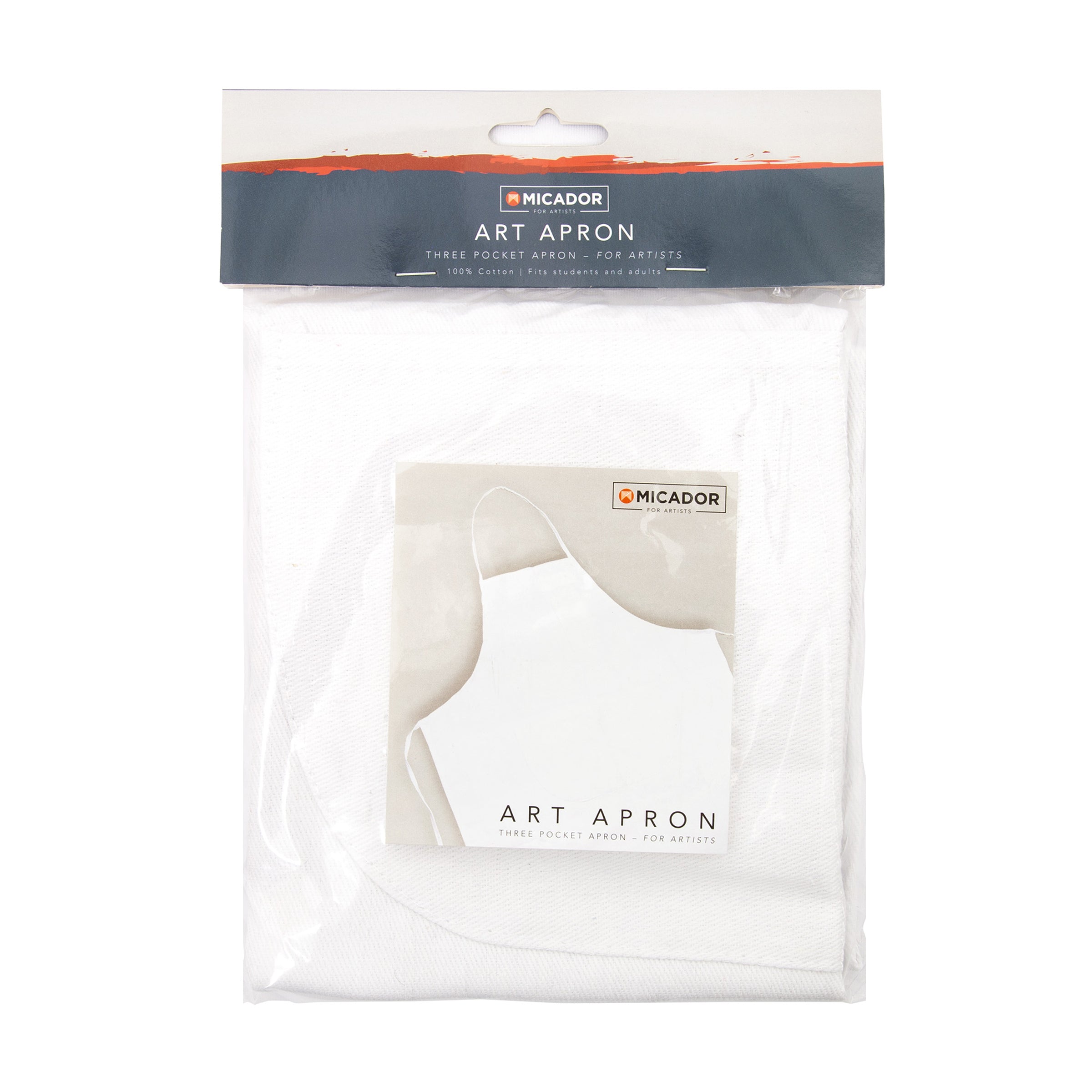 Micador For Artists Artist Apron White
