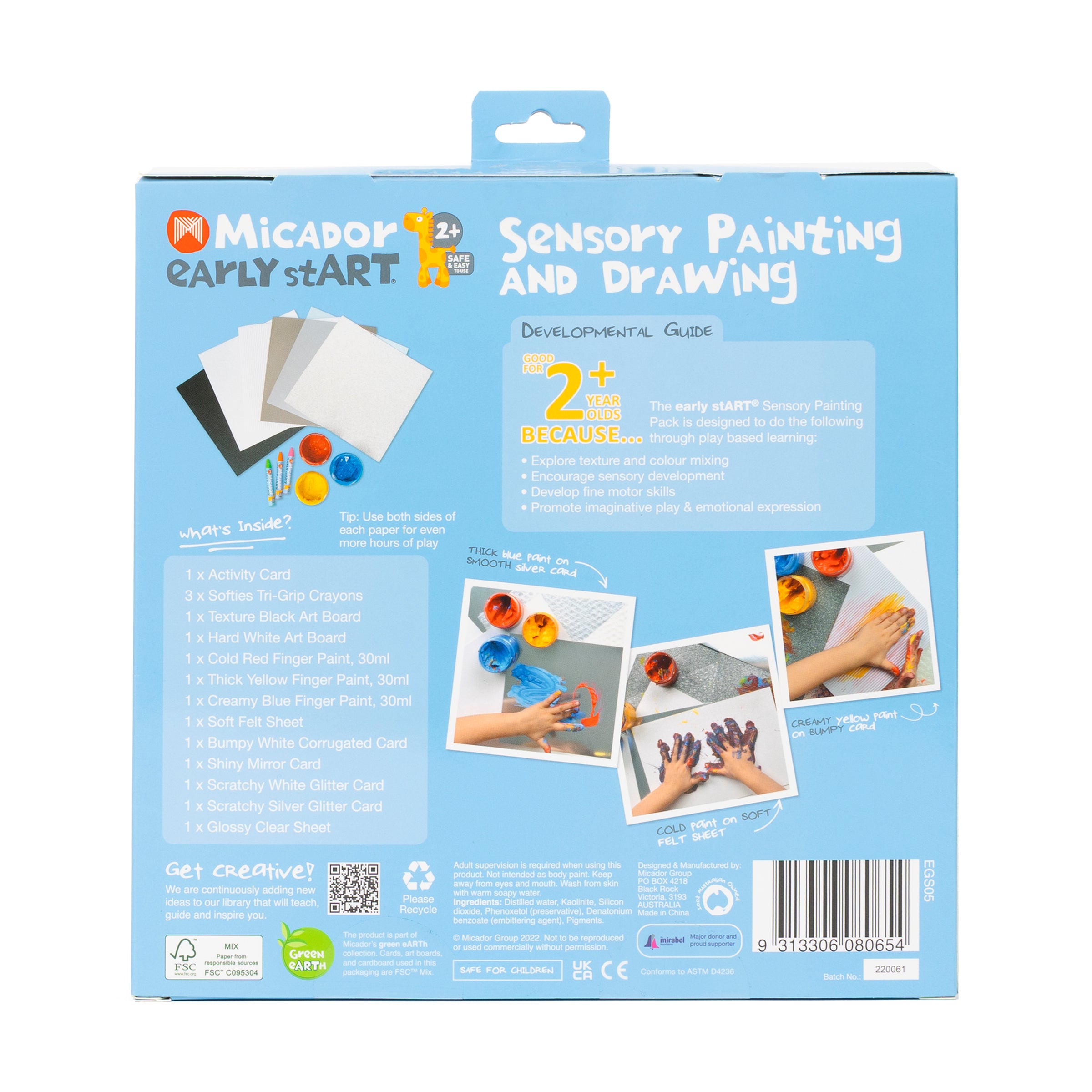 Sensory Painting and Drawing FSC Mix early stART