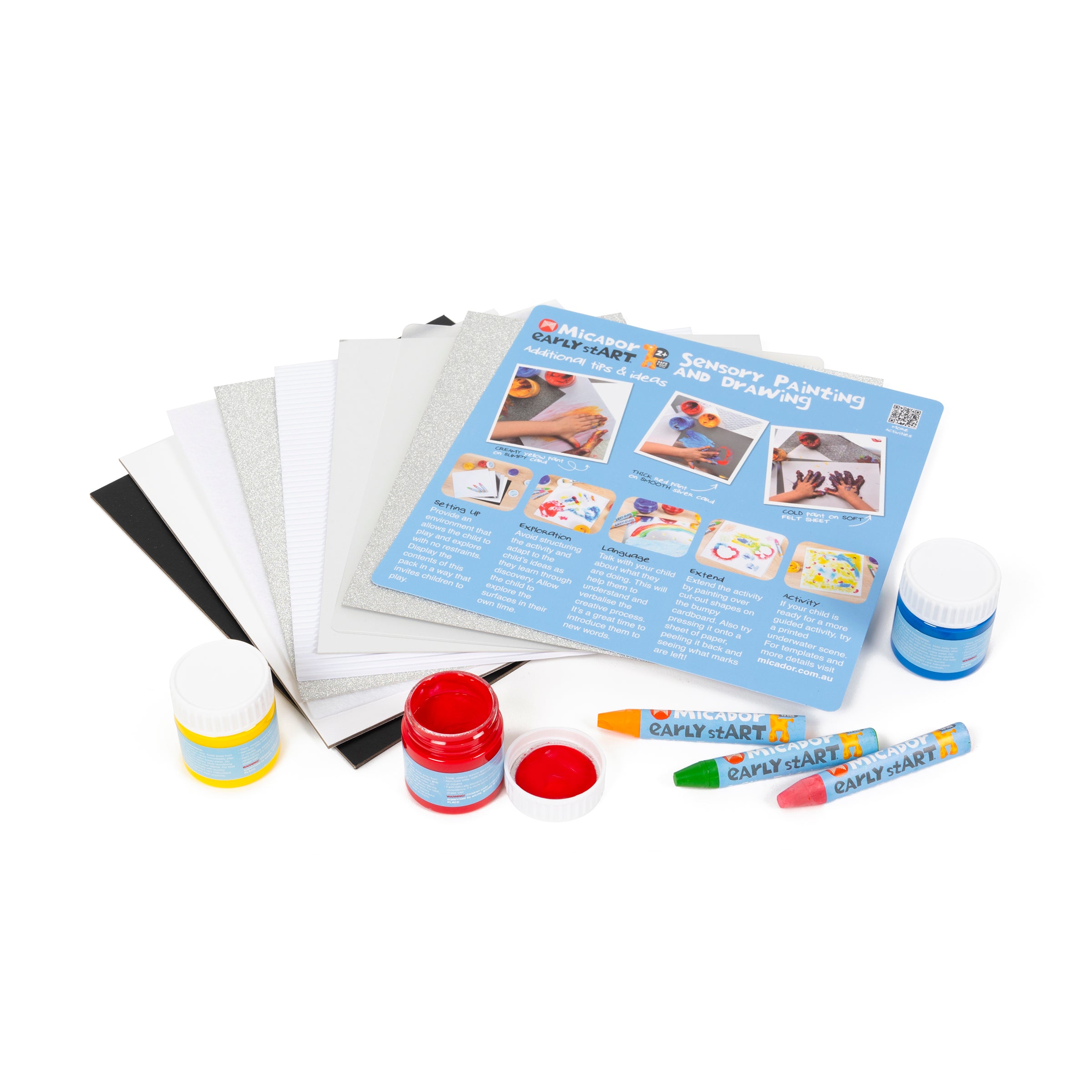 Sensory Painting and Drawing FSC Mix early stART