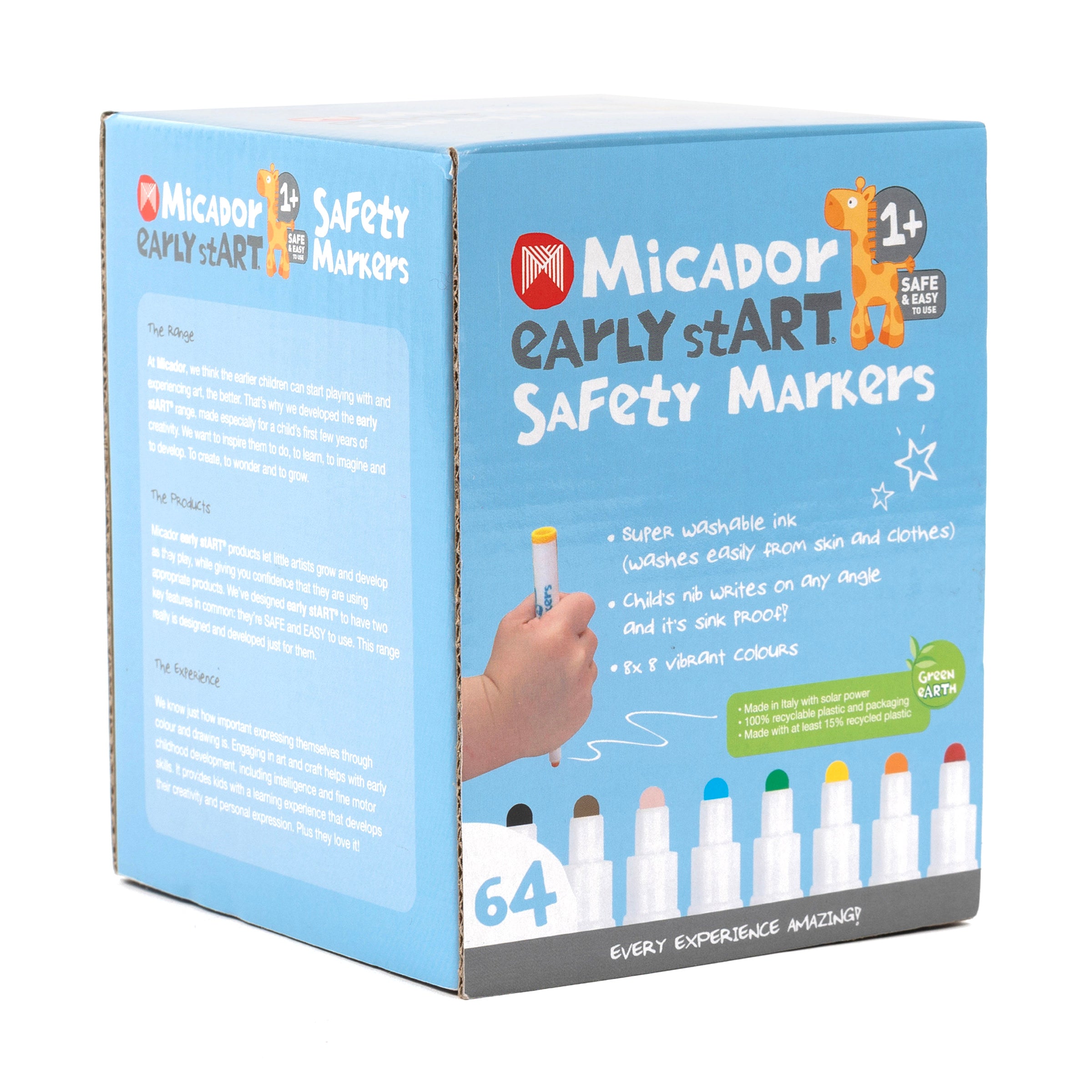 Early Start Safety Markers 64Pk
