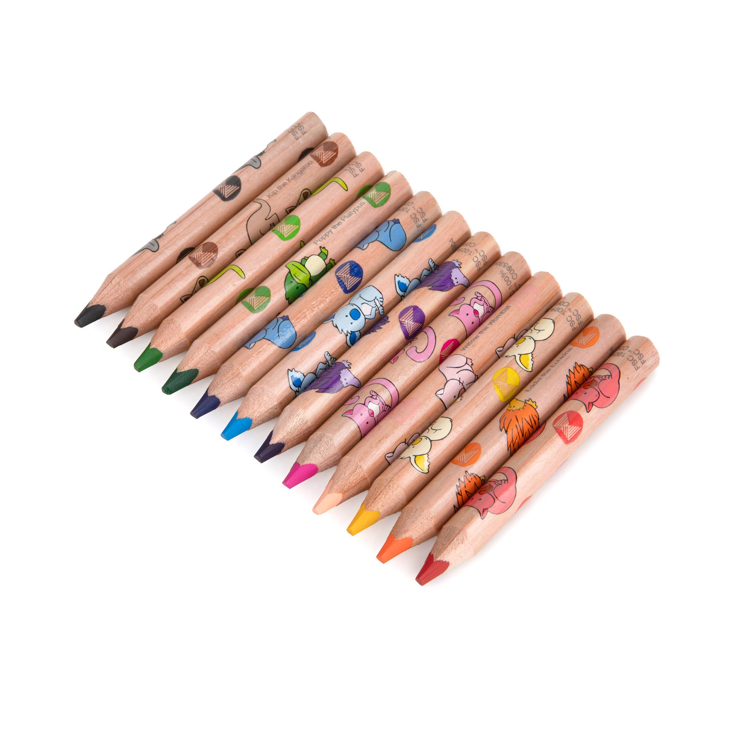 Early Start Triangle Pencil Pocket Pack 12Pk