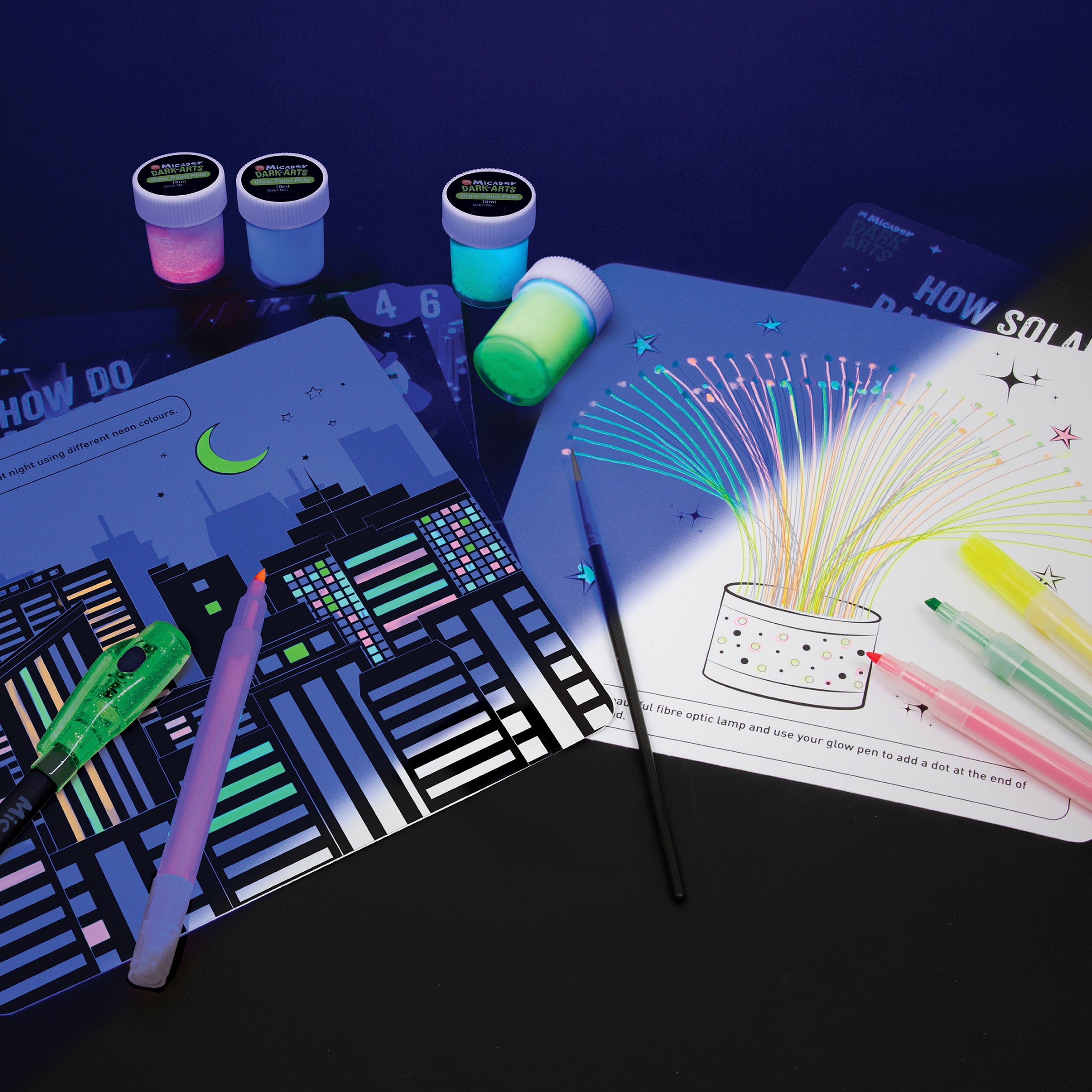 Glow STEAM Activities - Tech Dark Arts