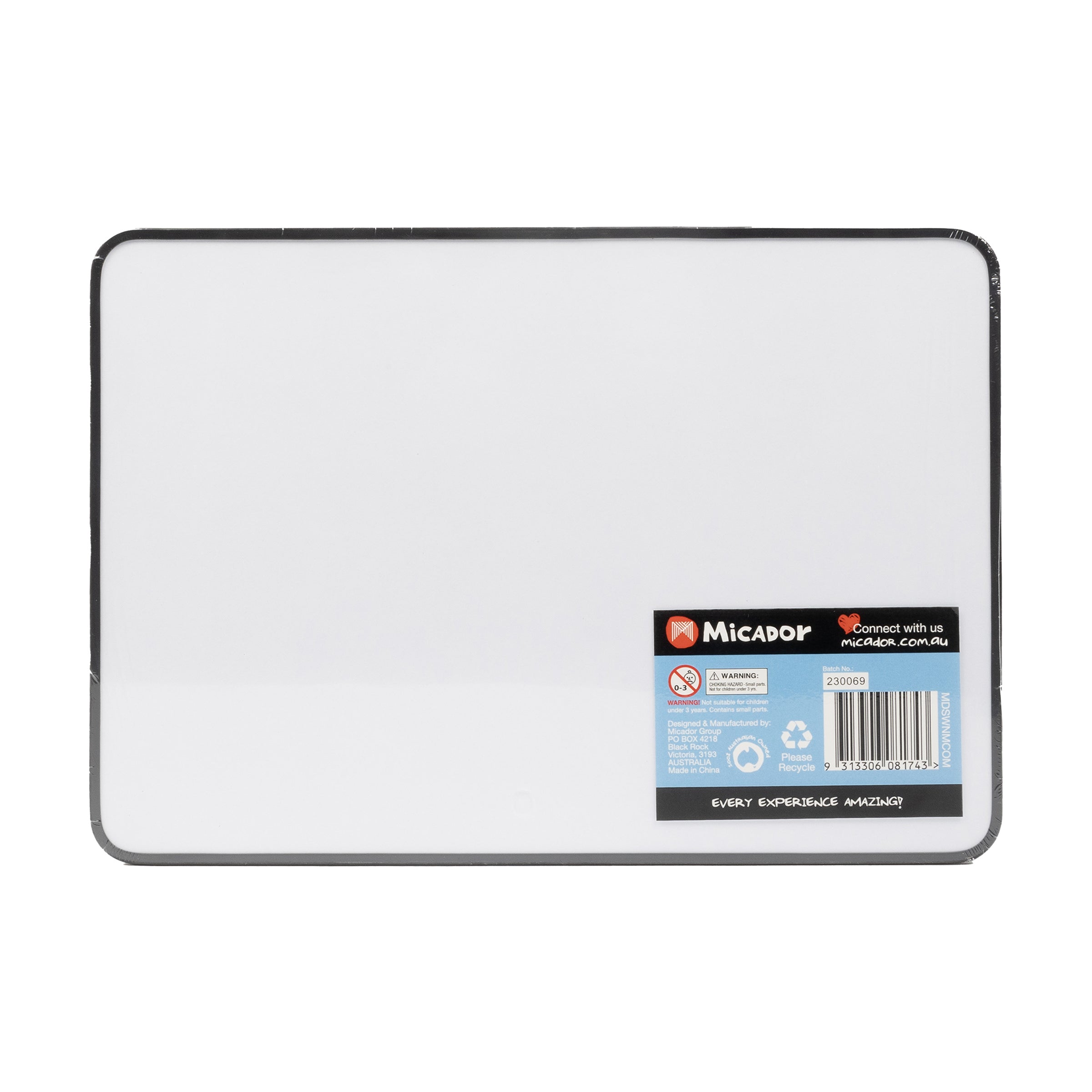 Micador Double Sided Whiteboard