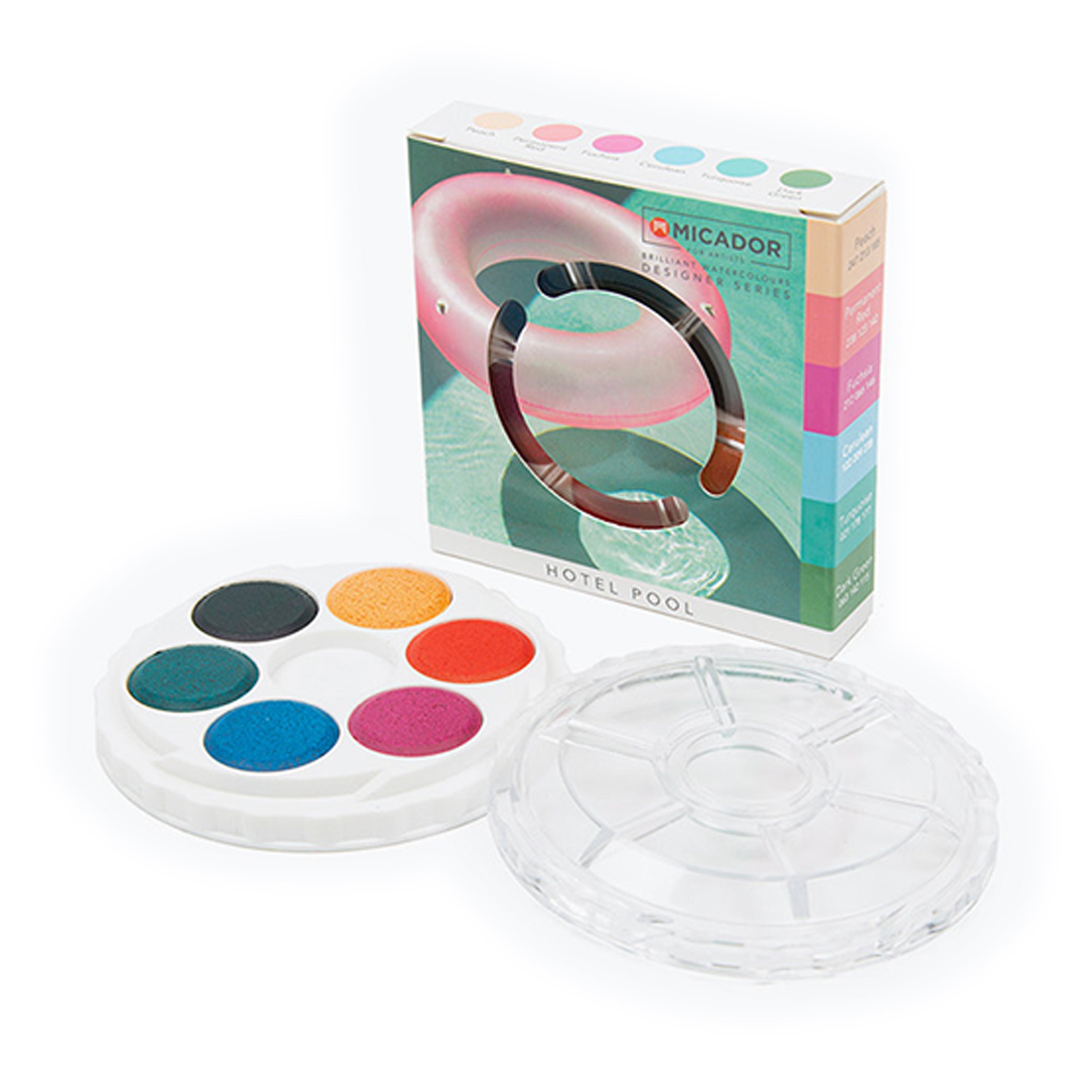 Micador For Artists Brilliant Watercolour Discs Designer