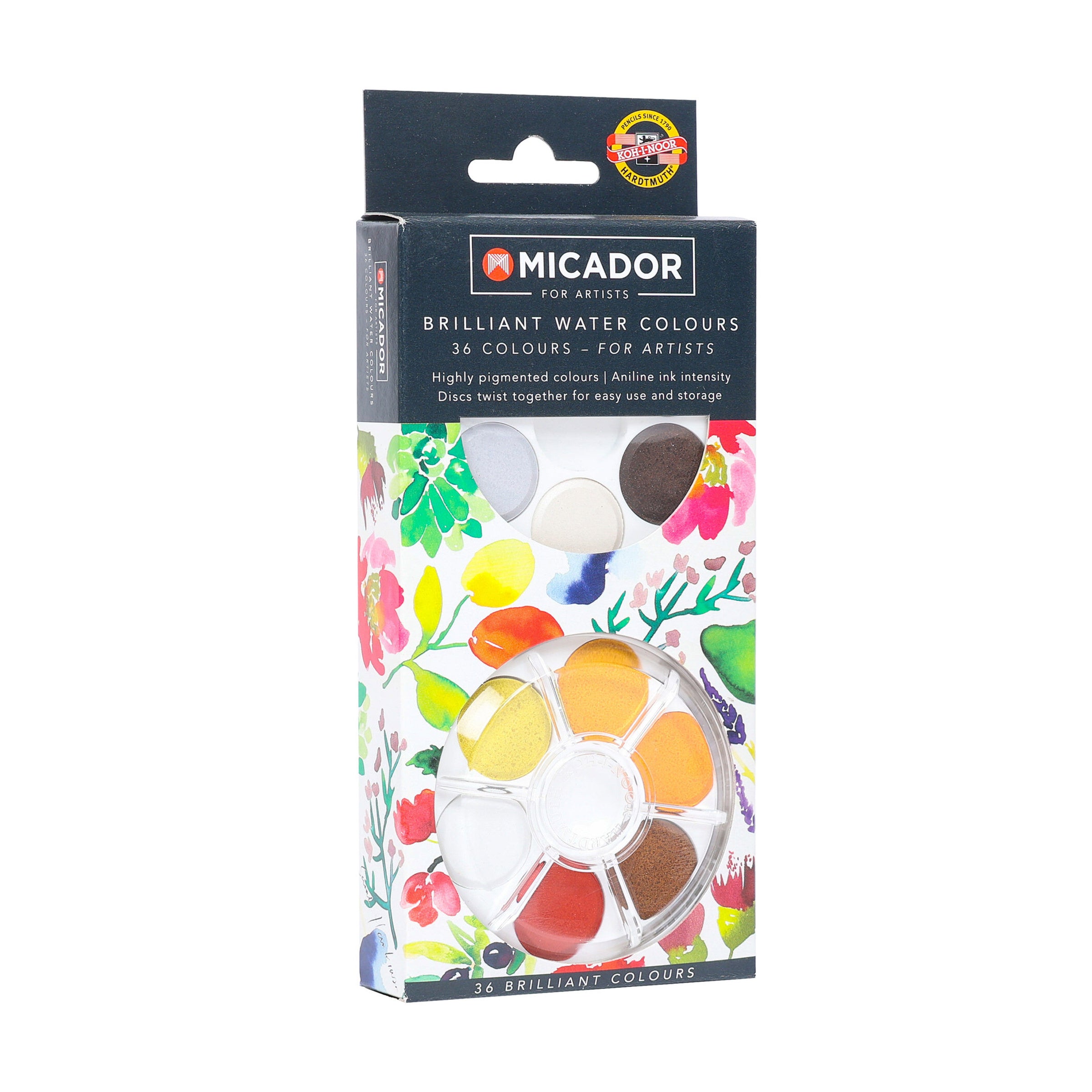 Micador For Artists Brilliant Watercolours 36