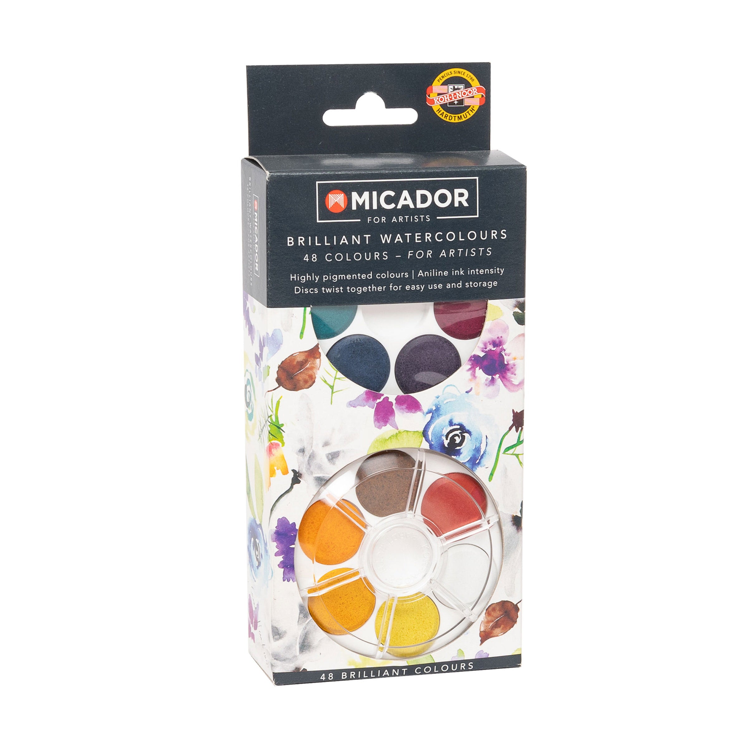 Micador For Artists Brilliant Watercolours 48