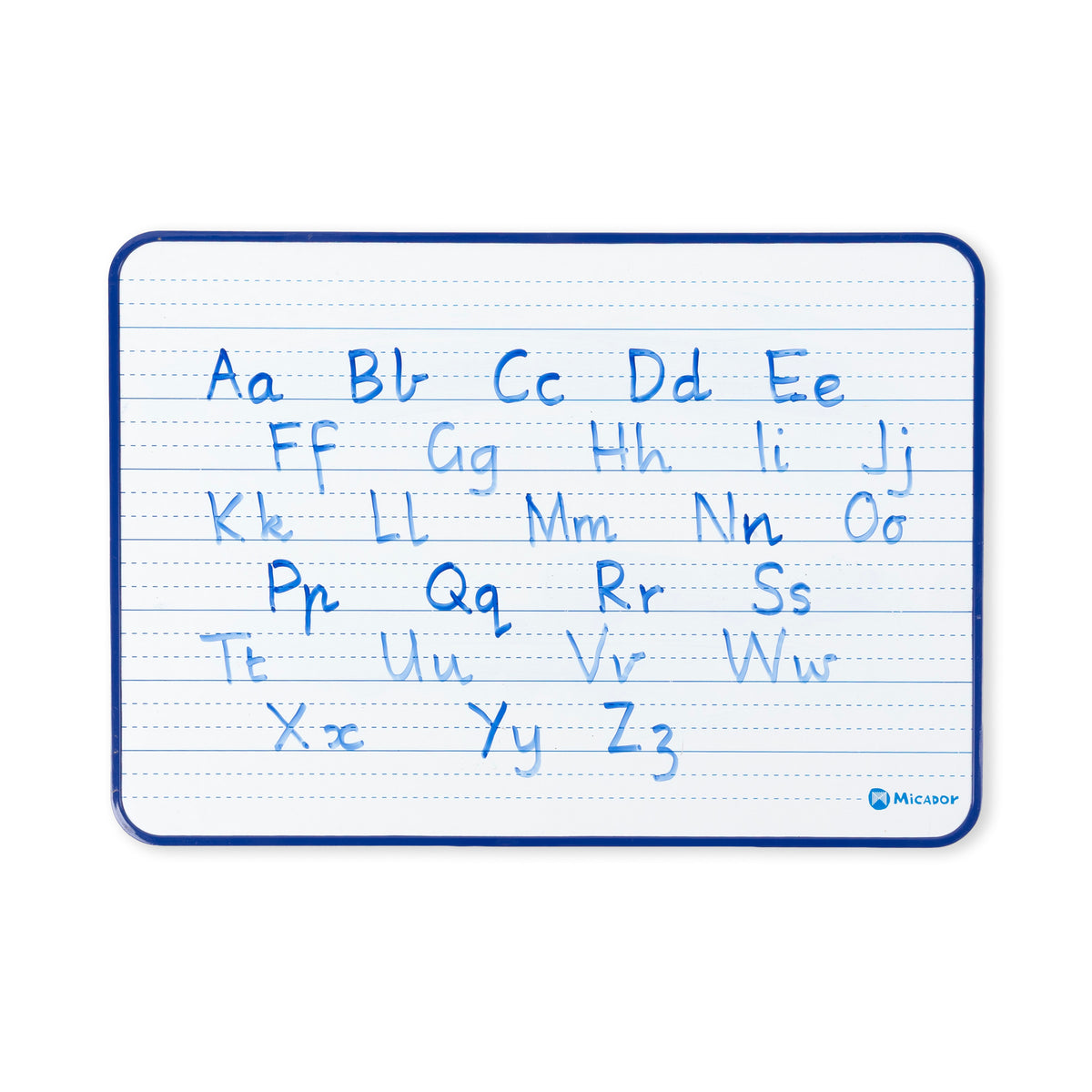 Double-sided Dotted Thirds / Plain Whiteboard, A4, Magnetic Micador