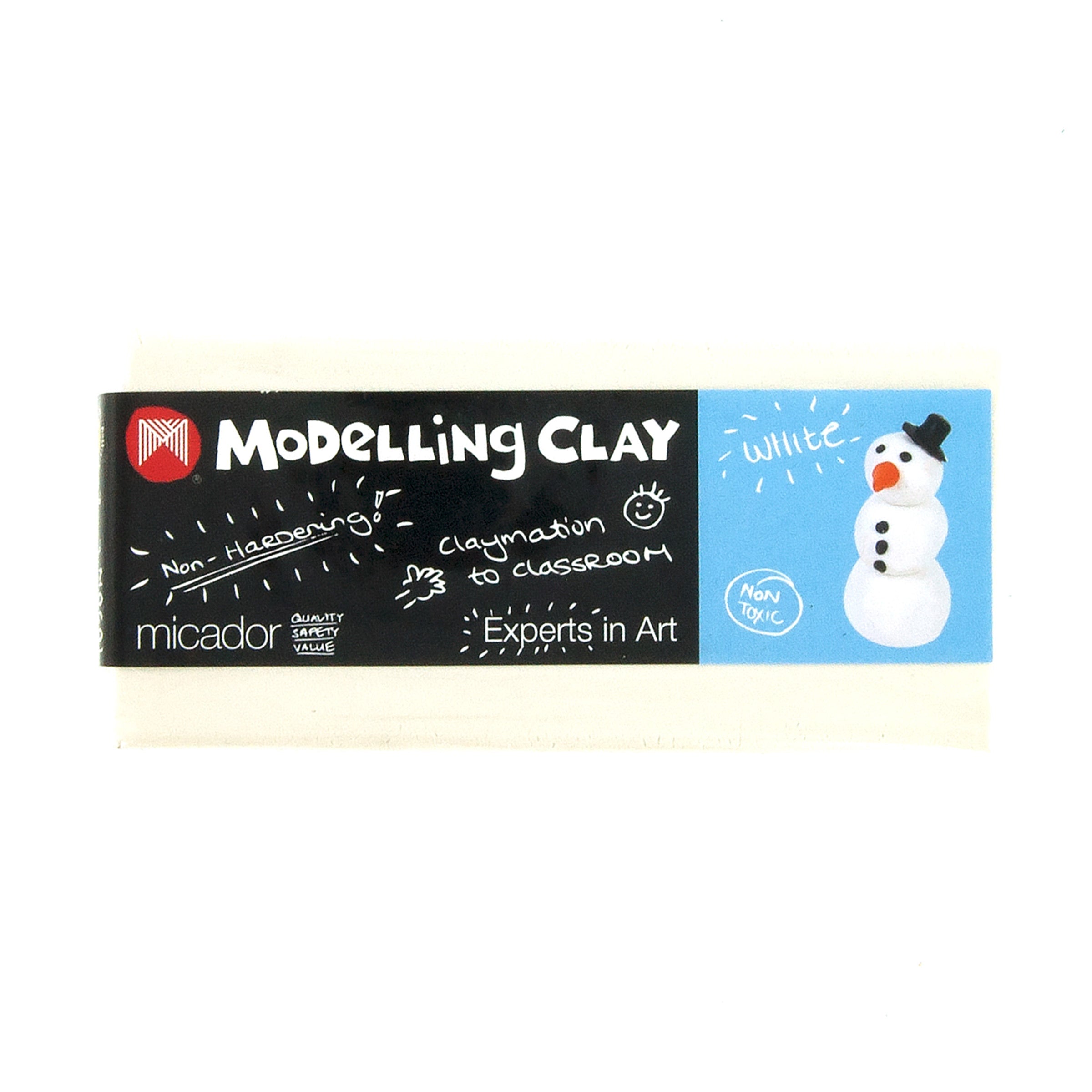 Micador Supermodellingclay Colourfun White