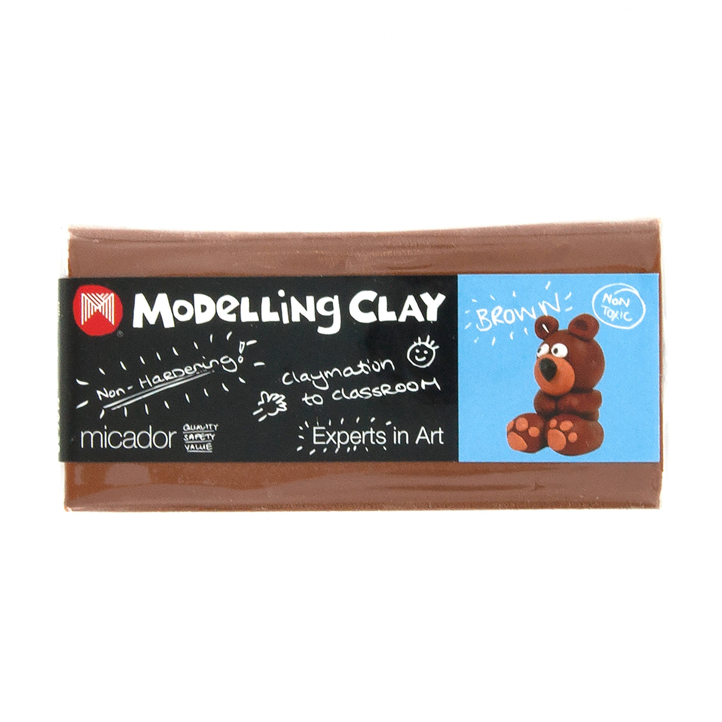 Micador Supermodellingclay Colourfun Brown