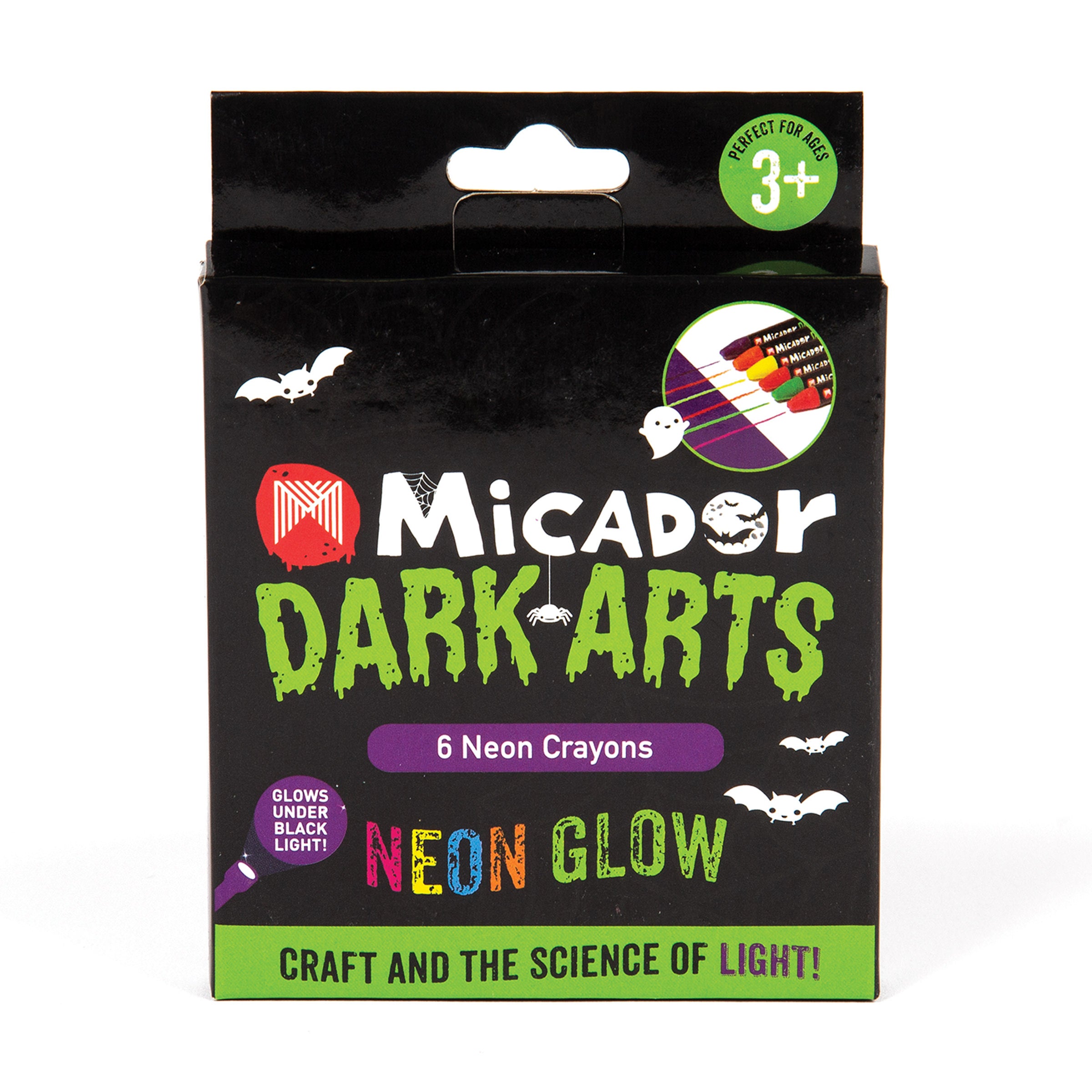 Neon Crayons, Pack 6 Dark Arts