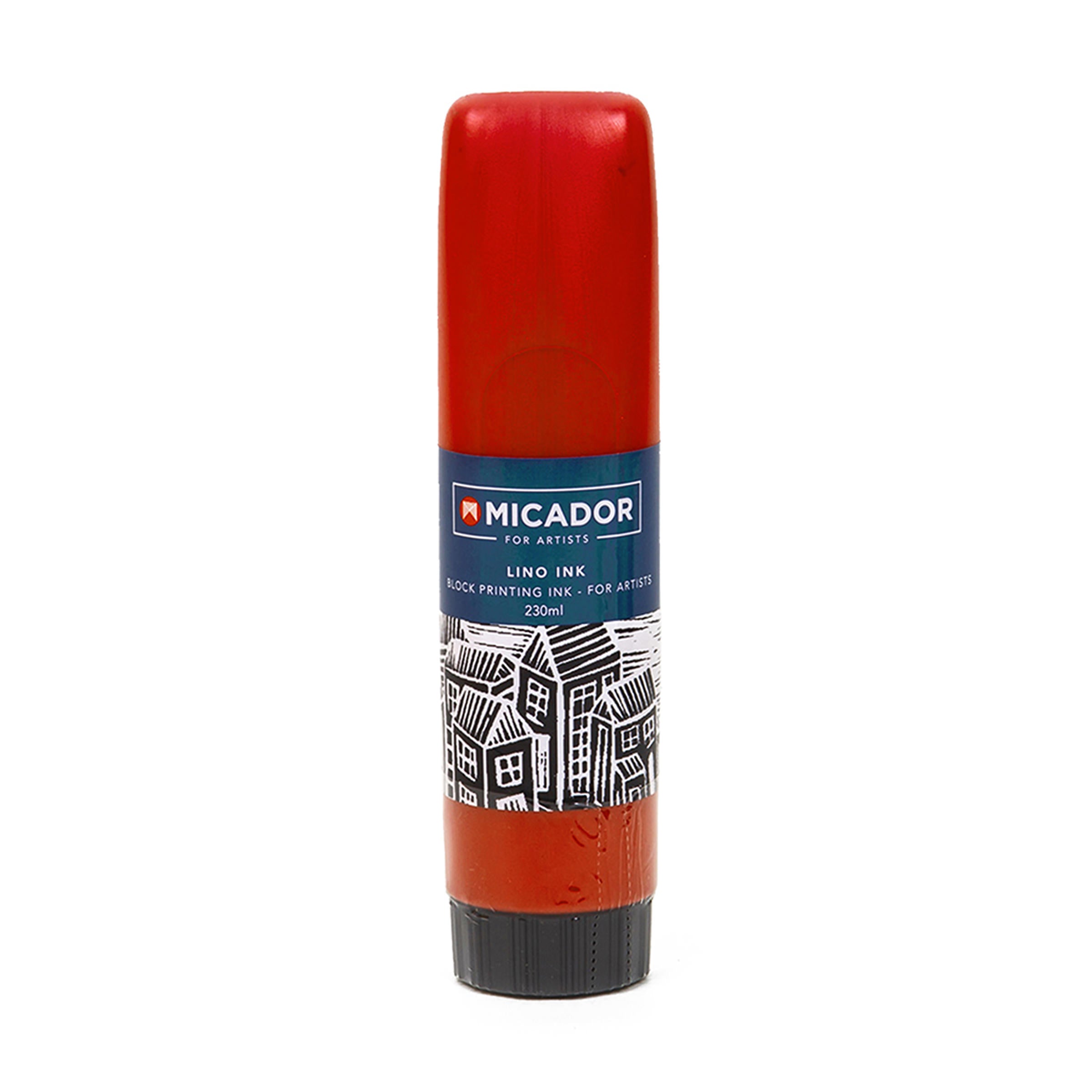 Micador For Artists Lino Ink Red 230Ml