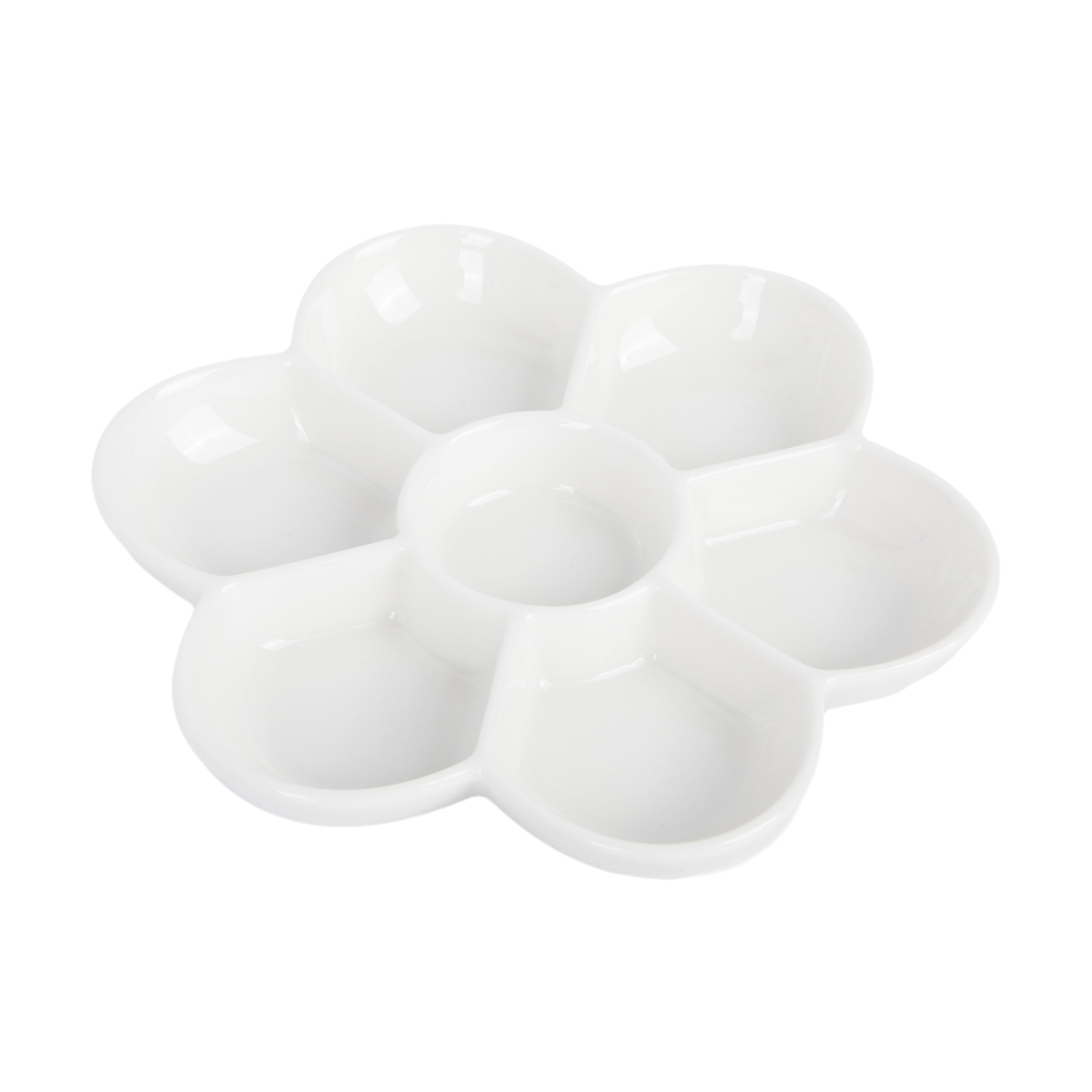 Secure Base Ceramic Mixing Palette, 7 wells, Micador Timeless