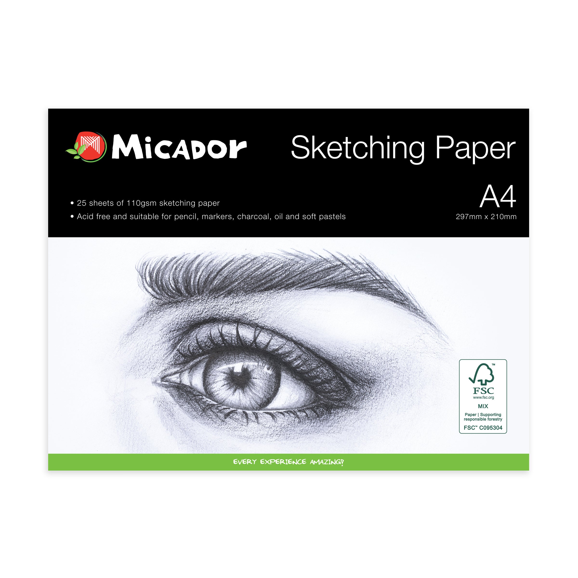 Micador Sketching Paper Mix A4