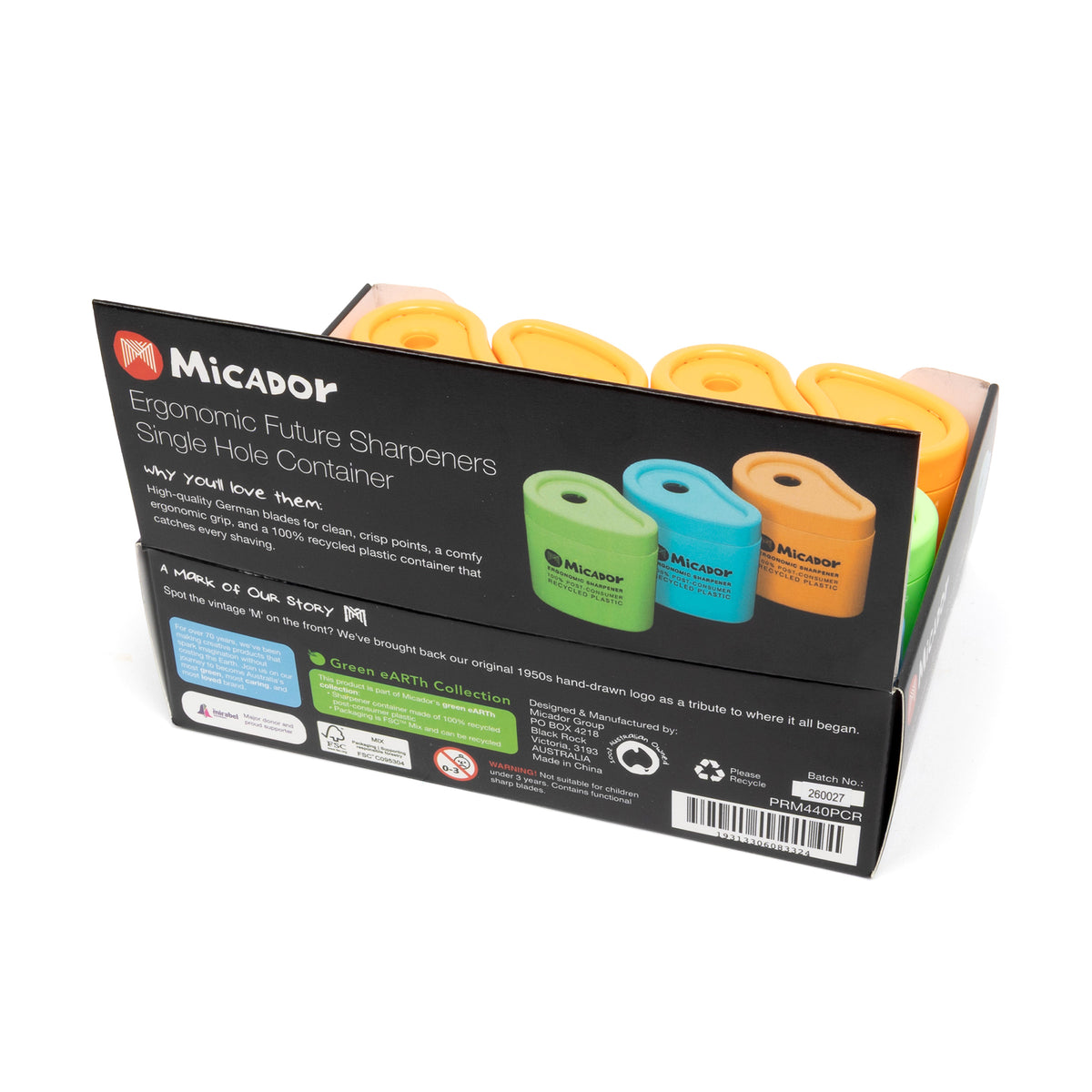 Future Sharpener, Ergonomic Single Hole Micador