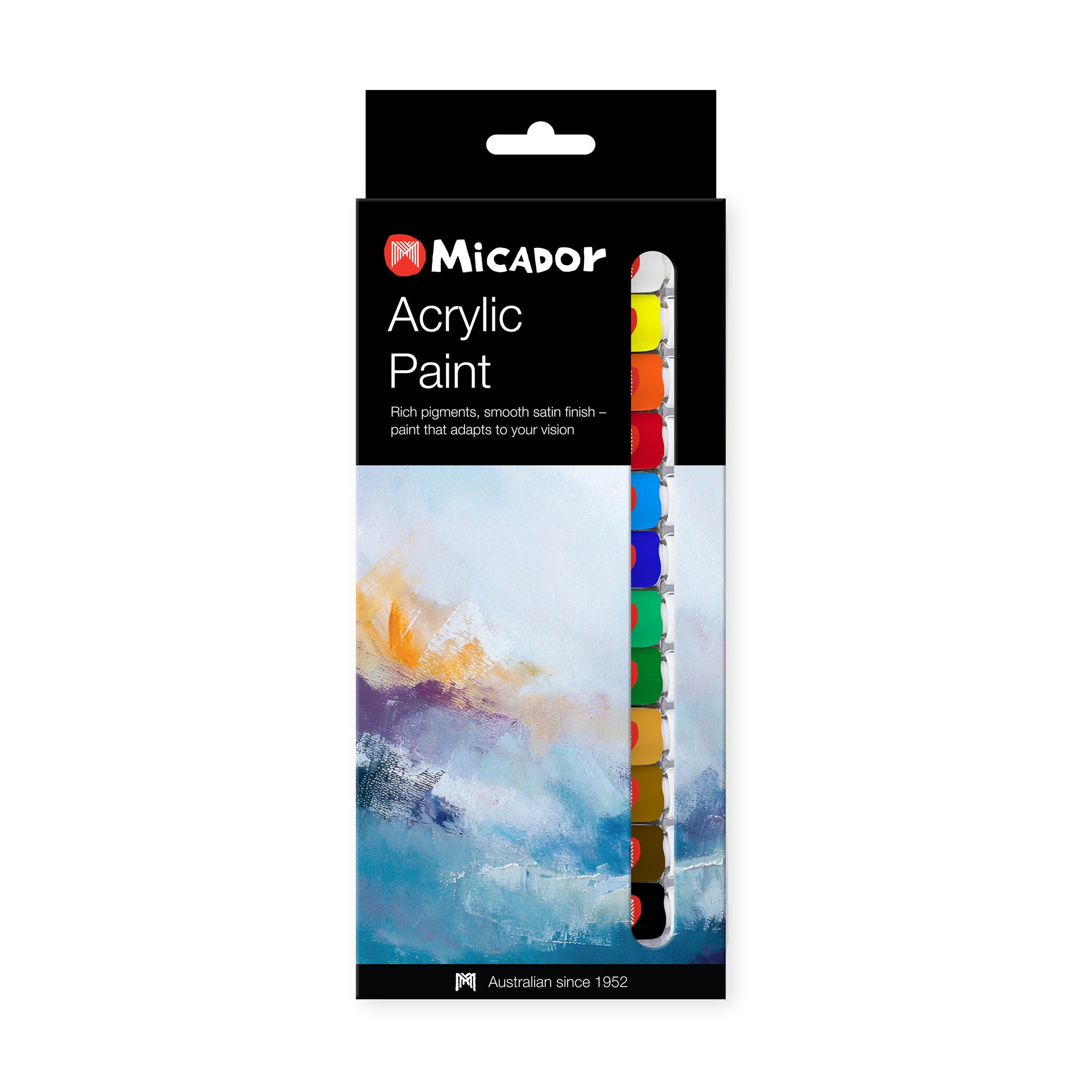 Micador Acrylic Paint Set 12X12Ml