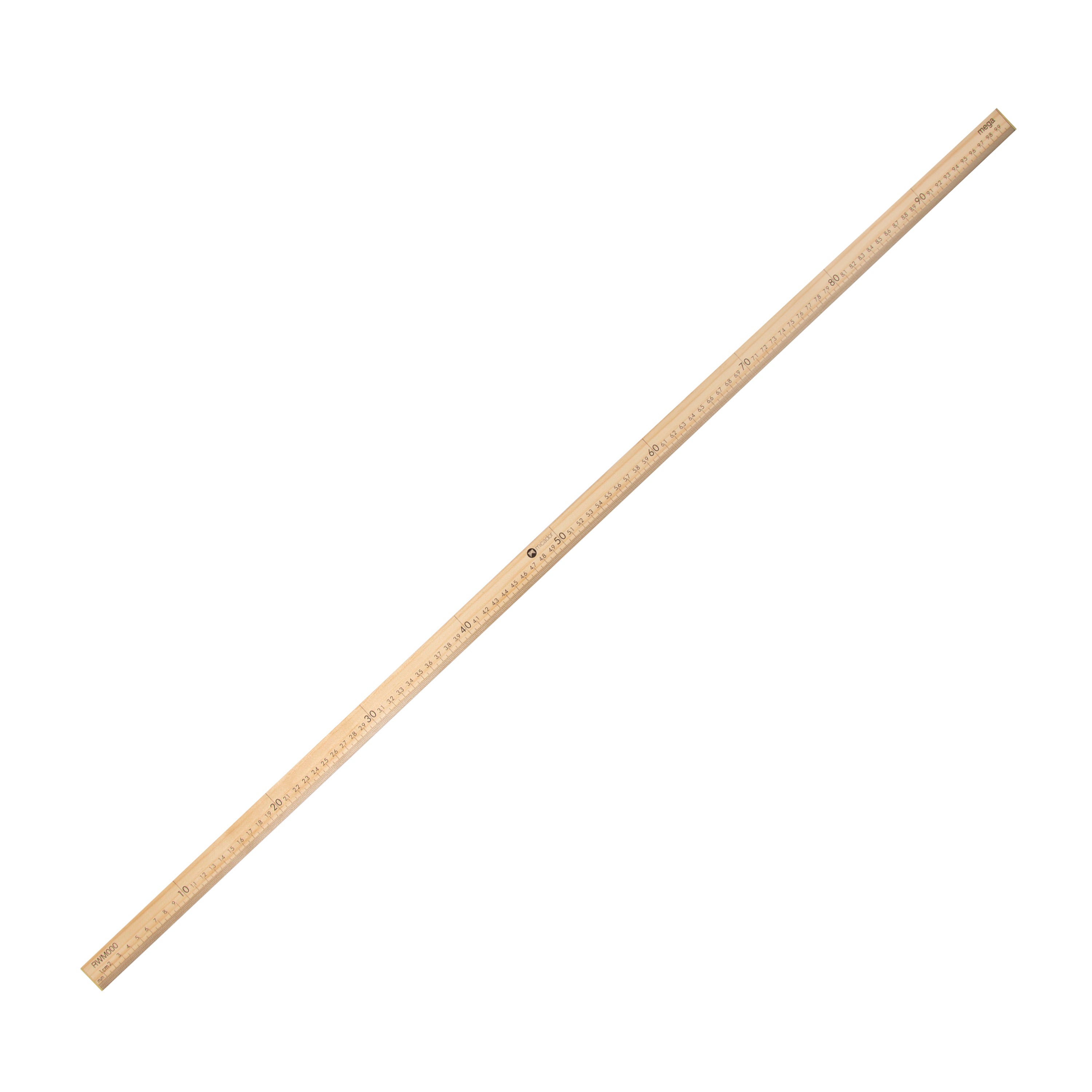 One Metre Ruler - Wooden, 1m Mega FSC 100%, Micador