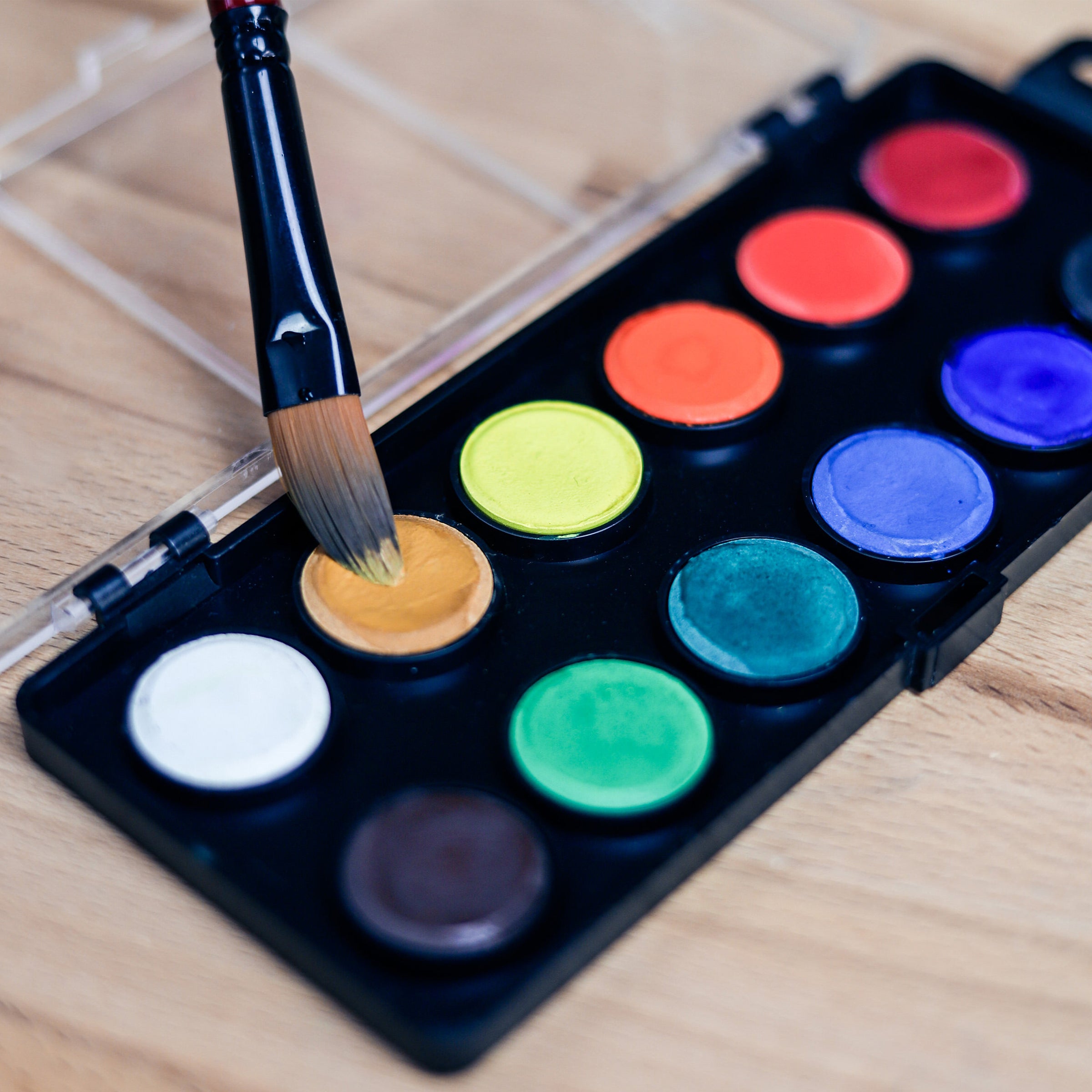 Koh I Noor Watercolour Disc 12 Assorted