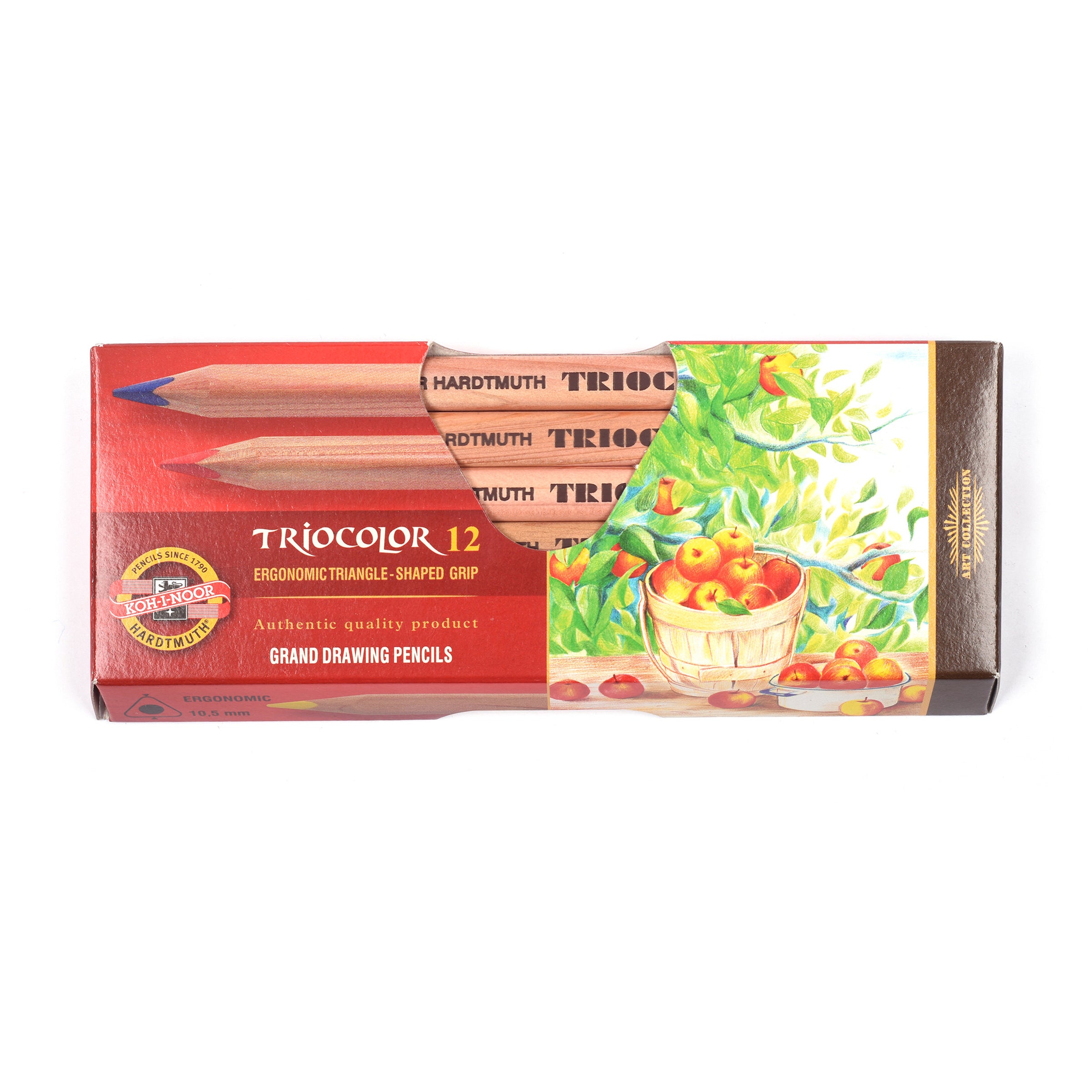 Koh I Noor Triocolor Pencils Pack 12