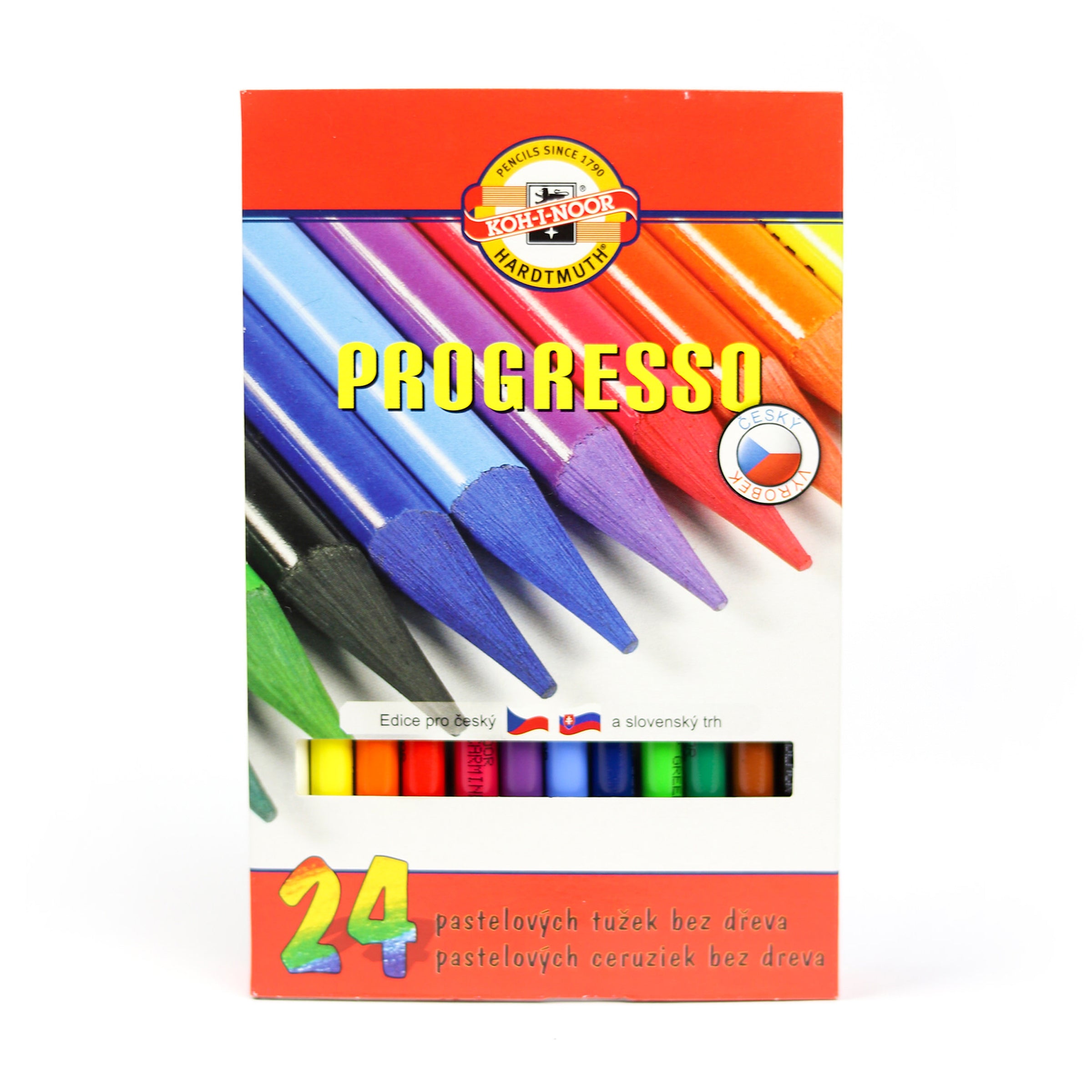Progresso Coloured Pencils Pack 24 Koh-I-Noor