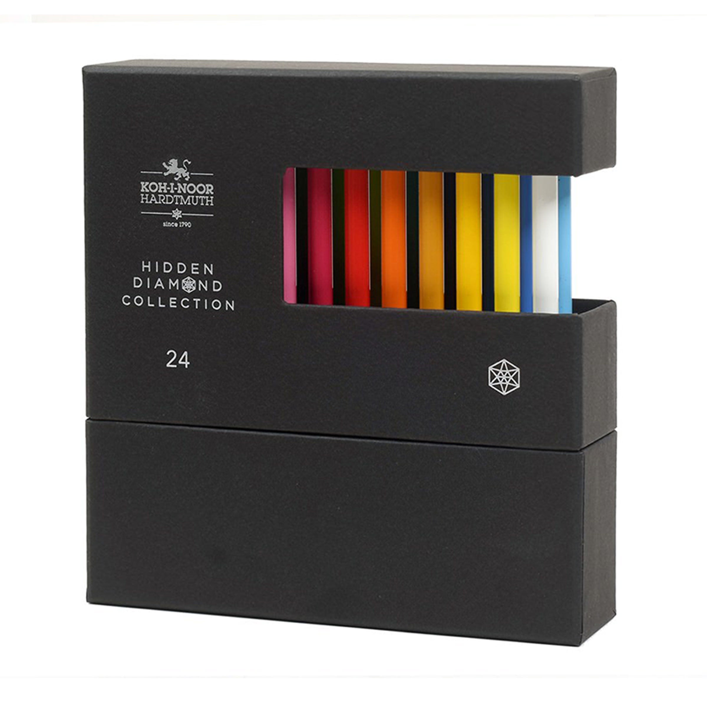 Set of woodless coloured pencils Pack 24 - Hidden Diamond  Koh-I-Noor