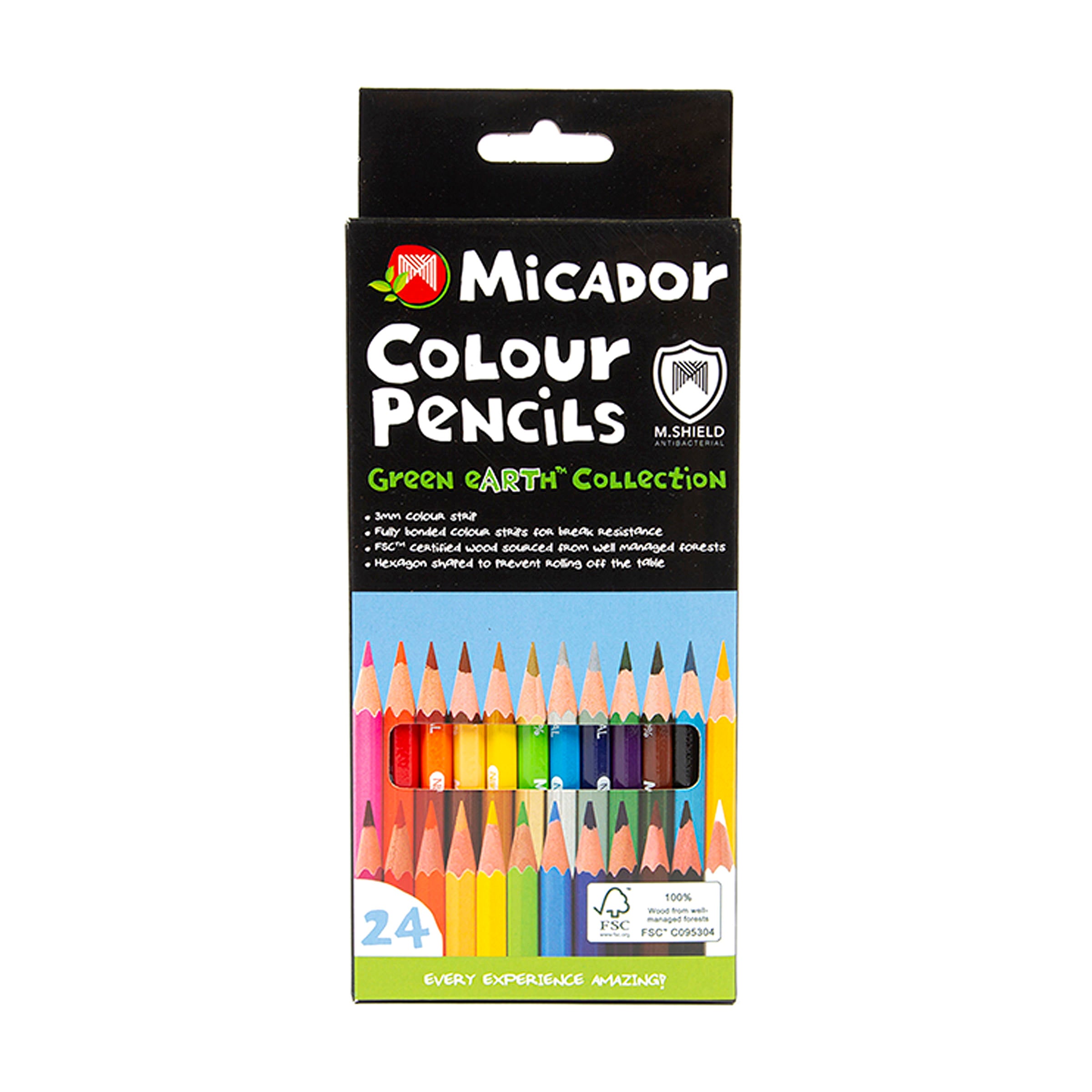 Micador Colour Pencils 24Pk