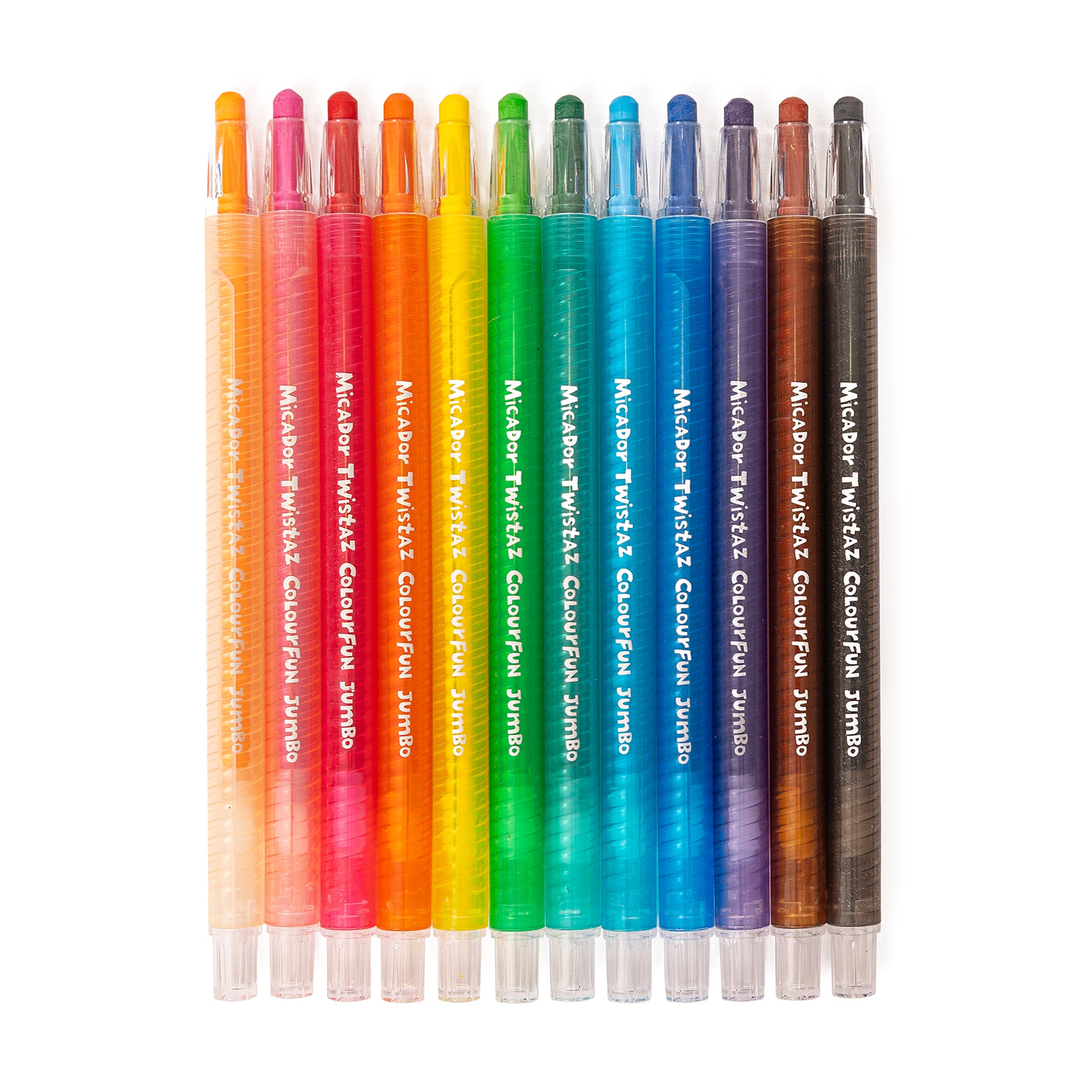 Micador Twistaz Jumbo Crayons Wallet 12