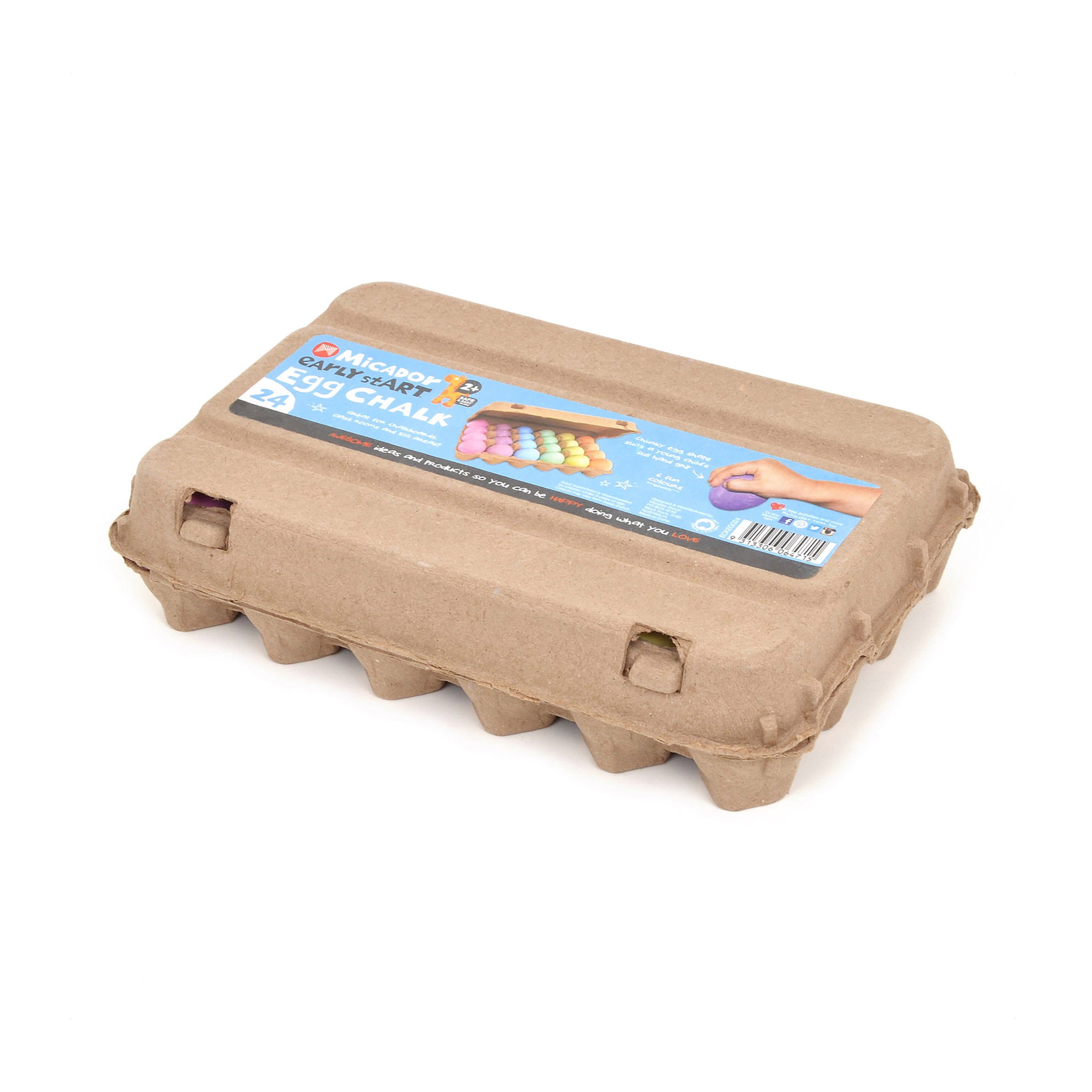 Early Start Egg Chalk 24Pk