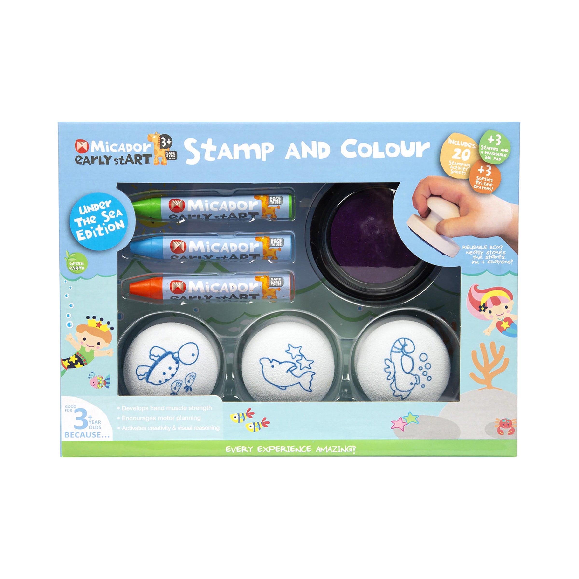 Early Start Stamp Colour Mini Sea