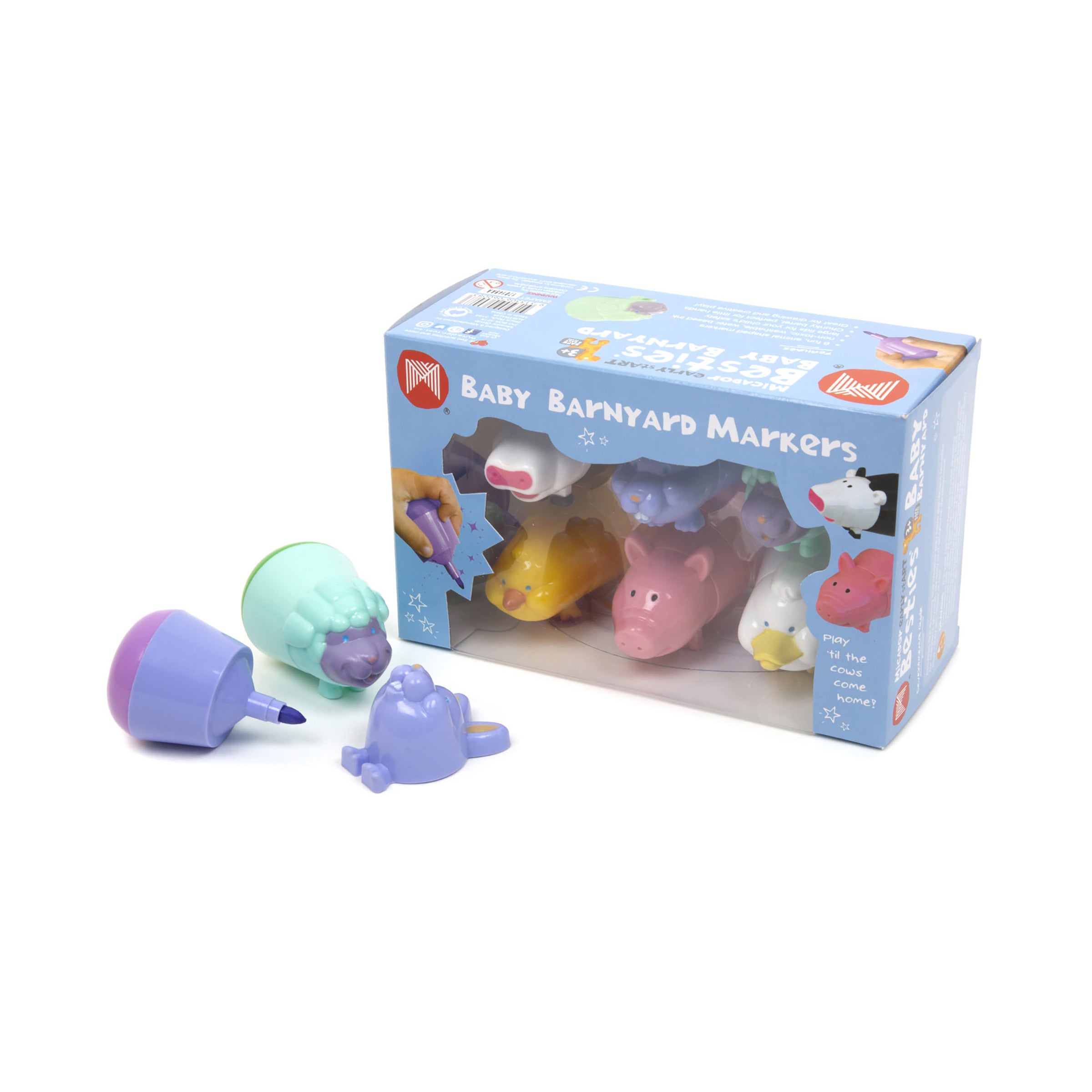 Early Start Besties Marker Mates 6Pk