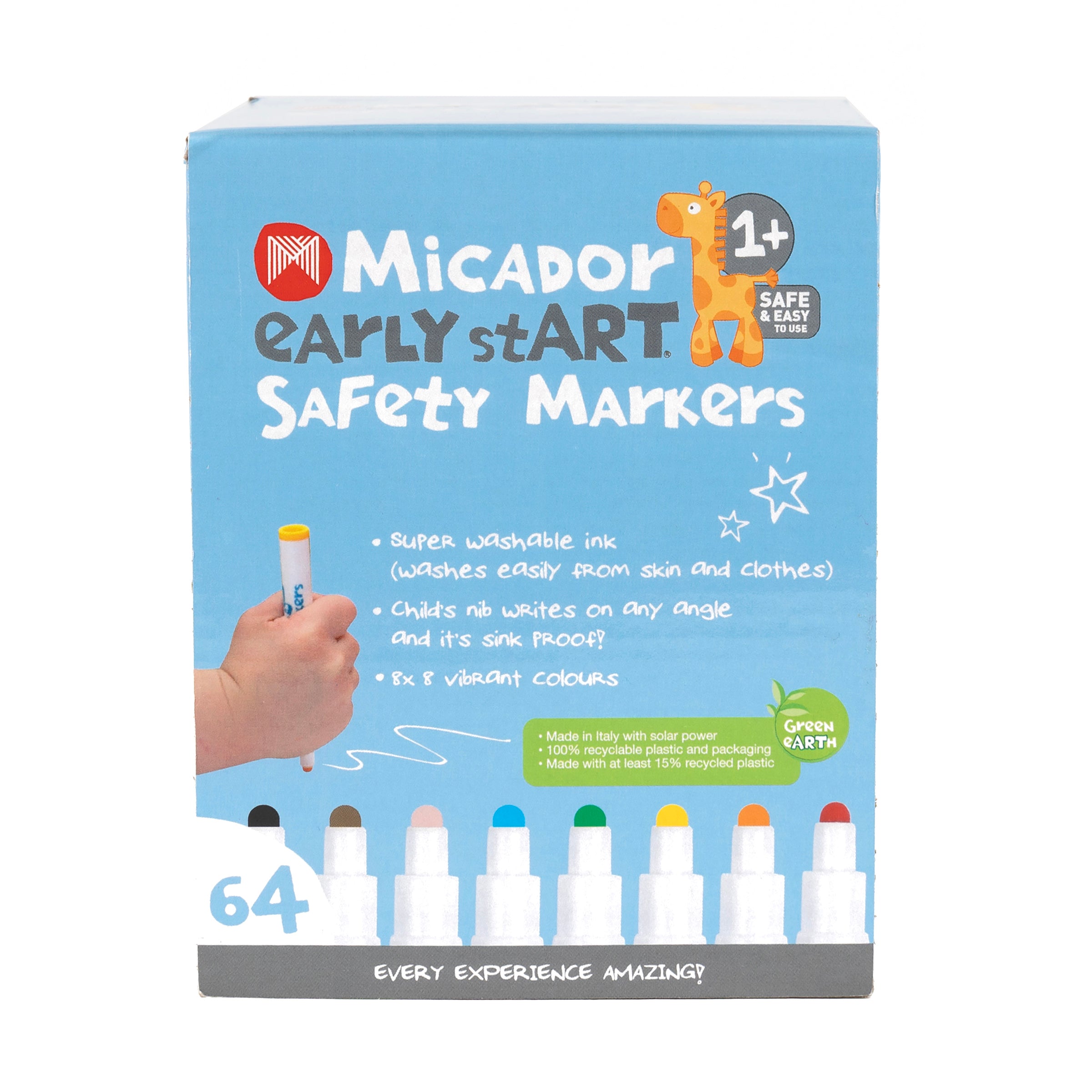Early Start Safety Markers 64Pk