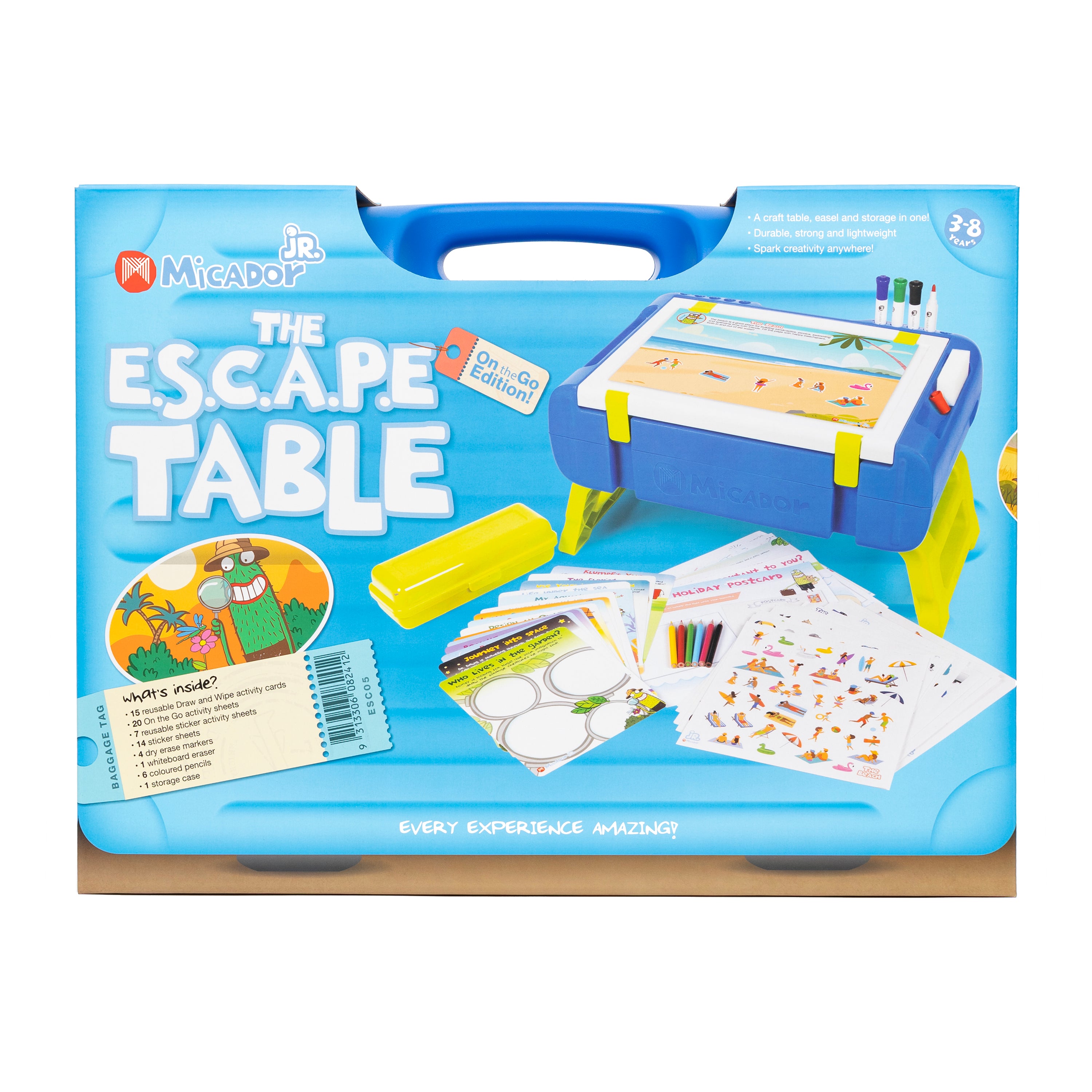 The E.S.C.A.P.E Table On The Go Edition Micador jR.