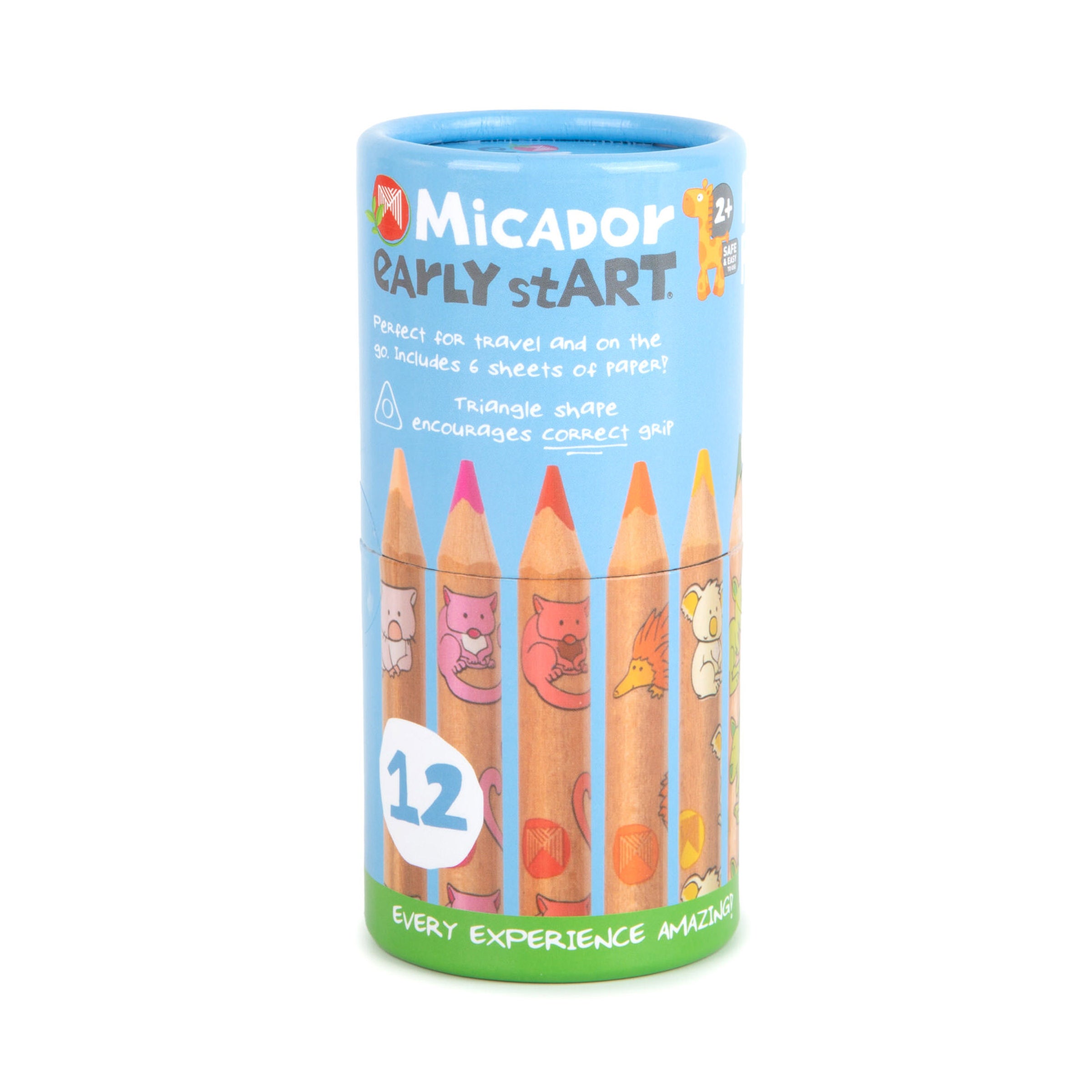 Early Start Triangle Pencil Pocket Pack 12Pk