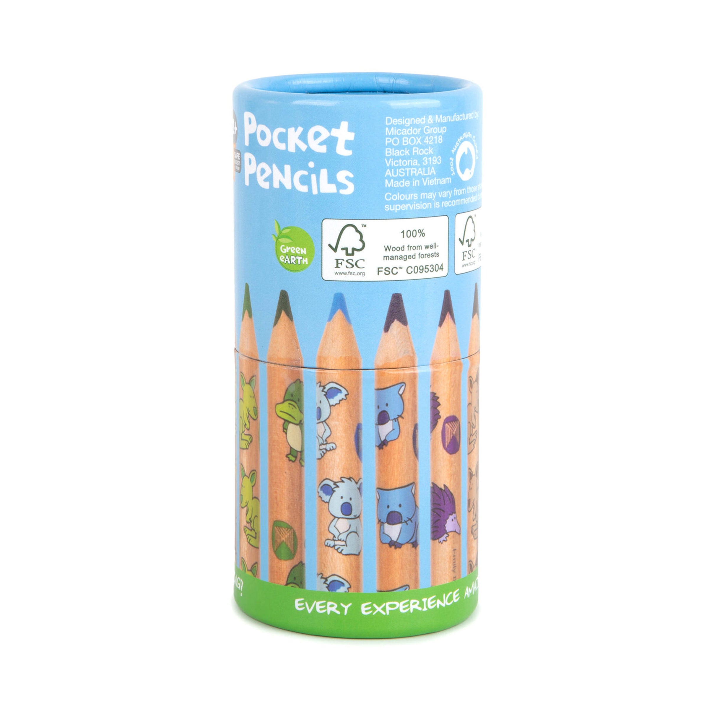 Early Start Triangle Pencil Pocket Pack 12Pk