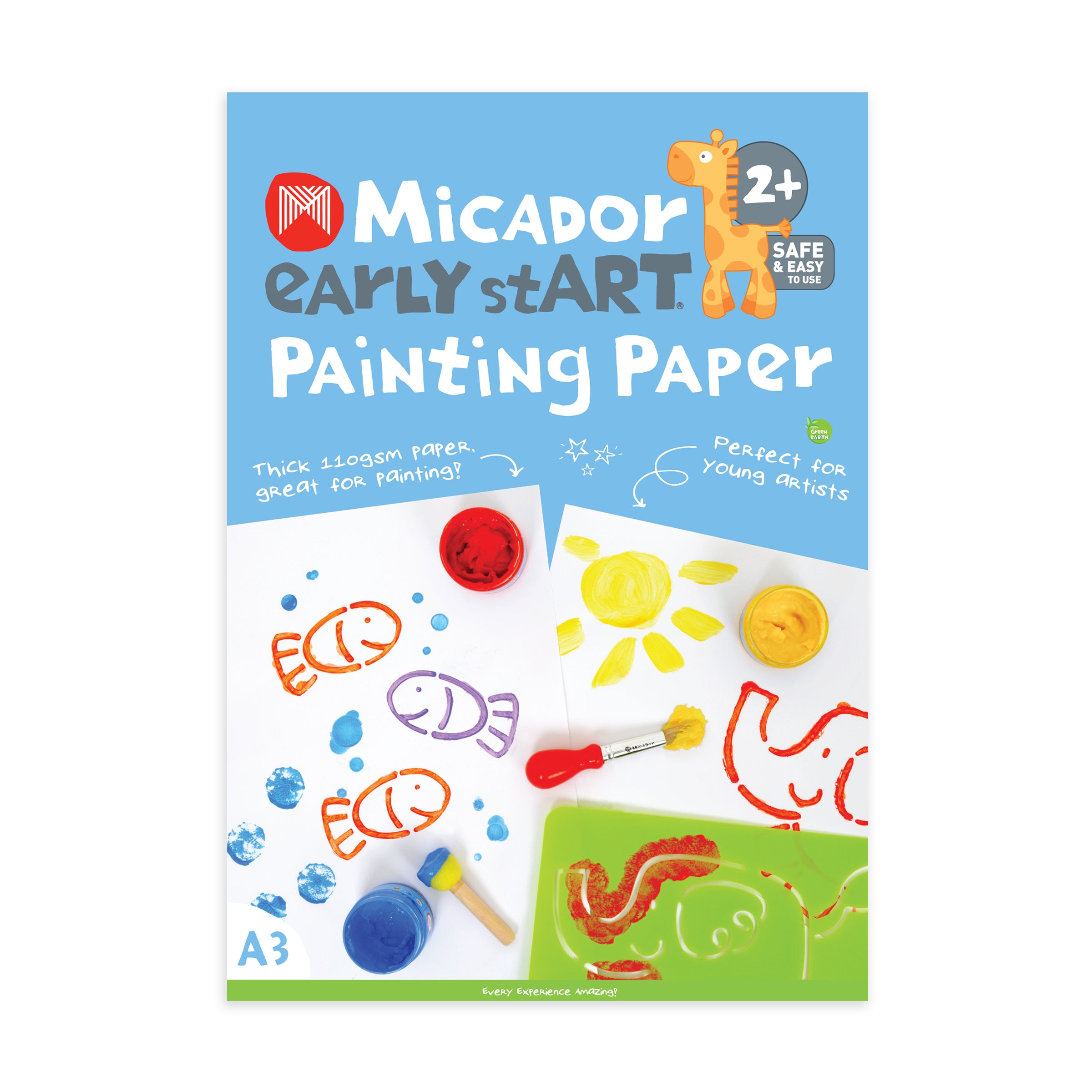 Early Start Painting Paper A3 Pad Mix