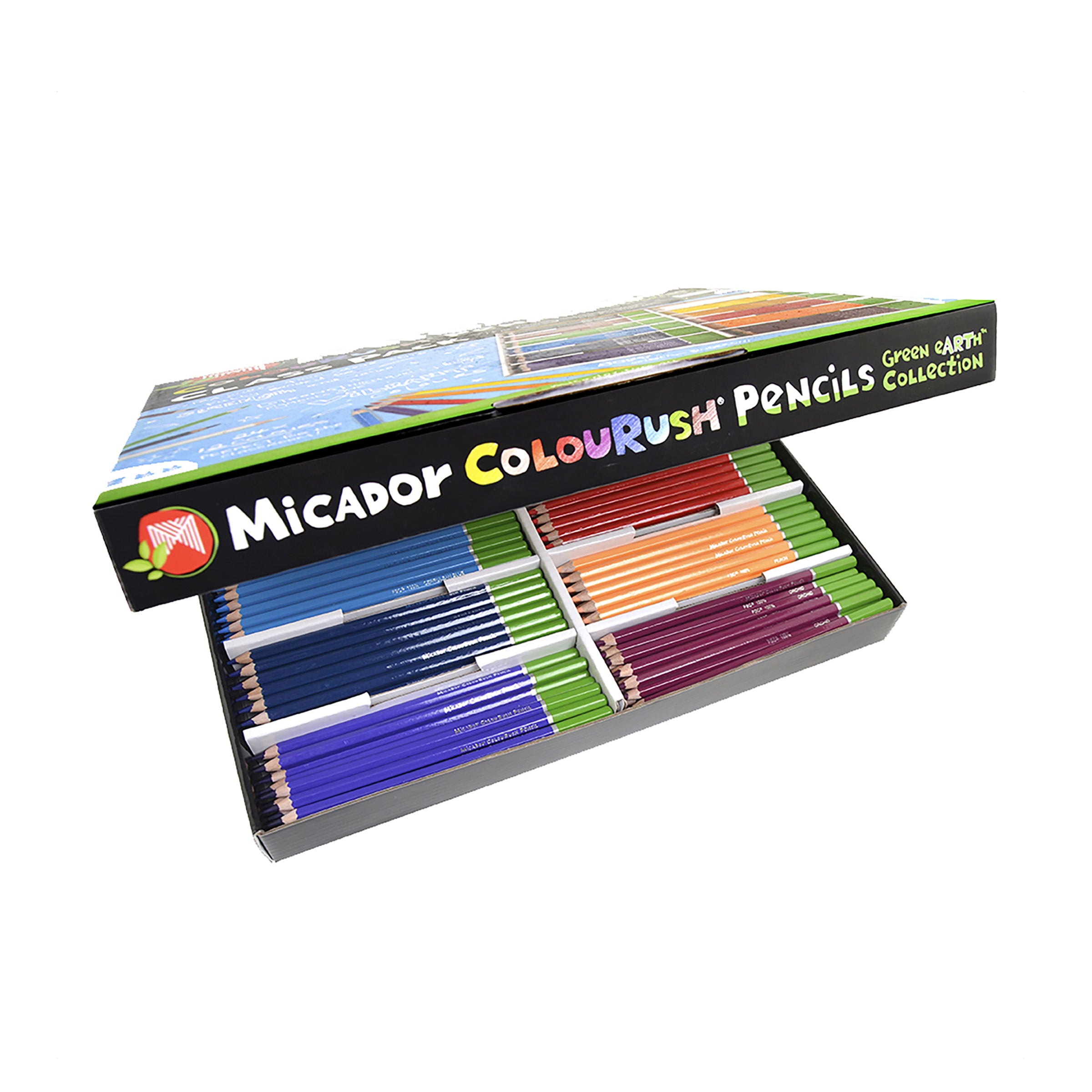Micador Colourush Pencils Classpack