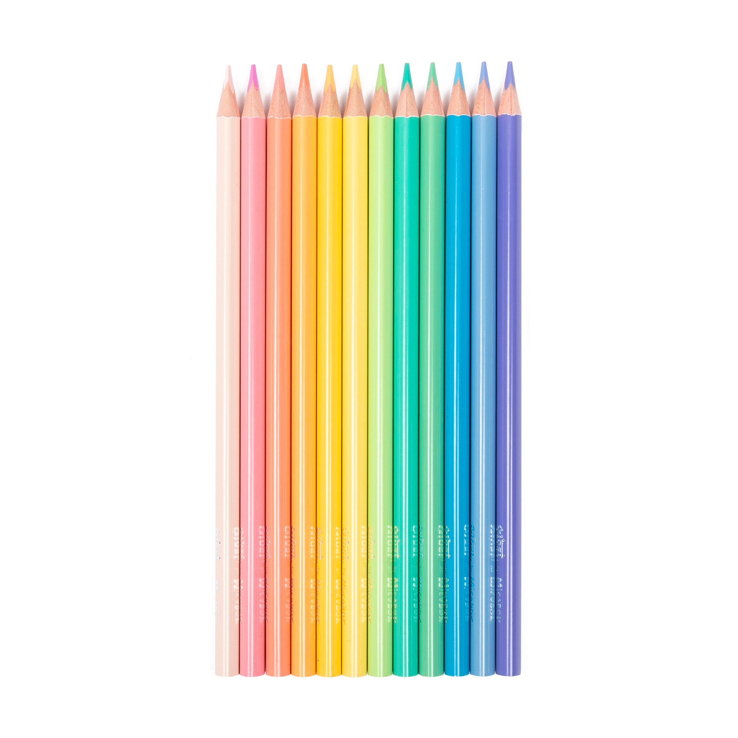 Glost Pencils Pastel 12Pk