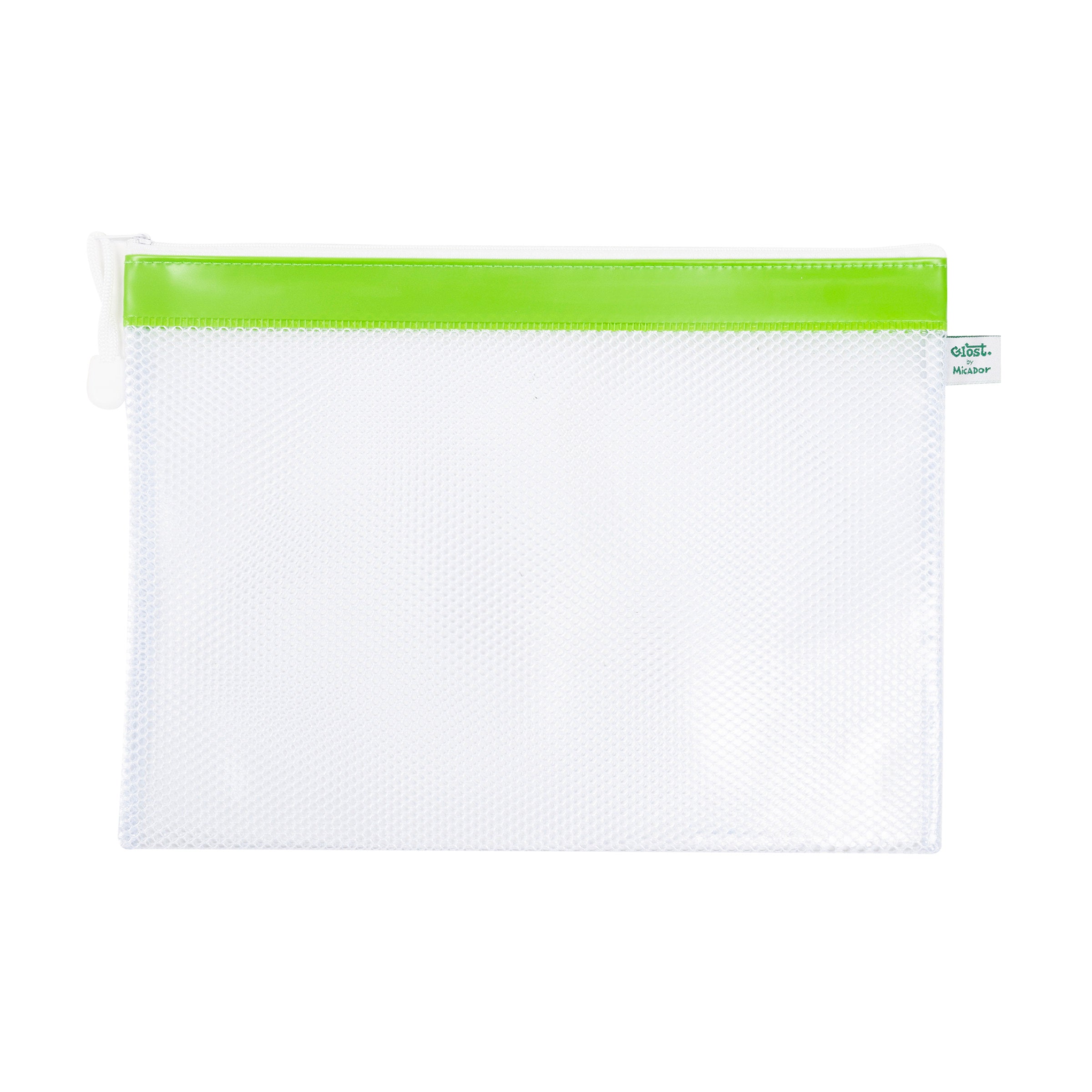 Glost Zippered Pouch A4 Green