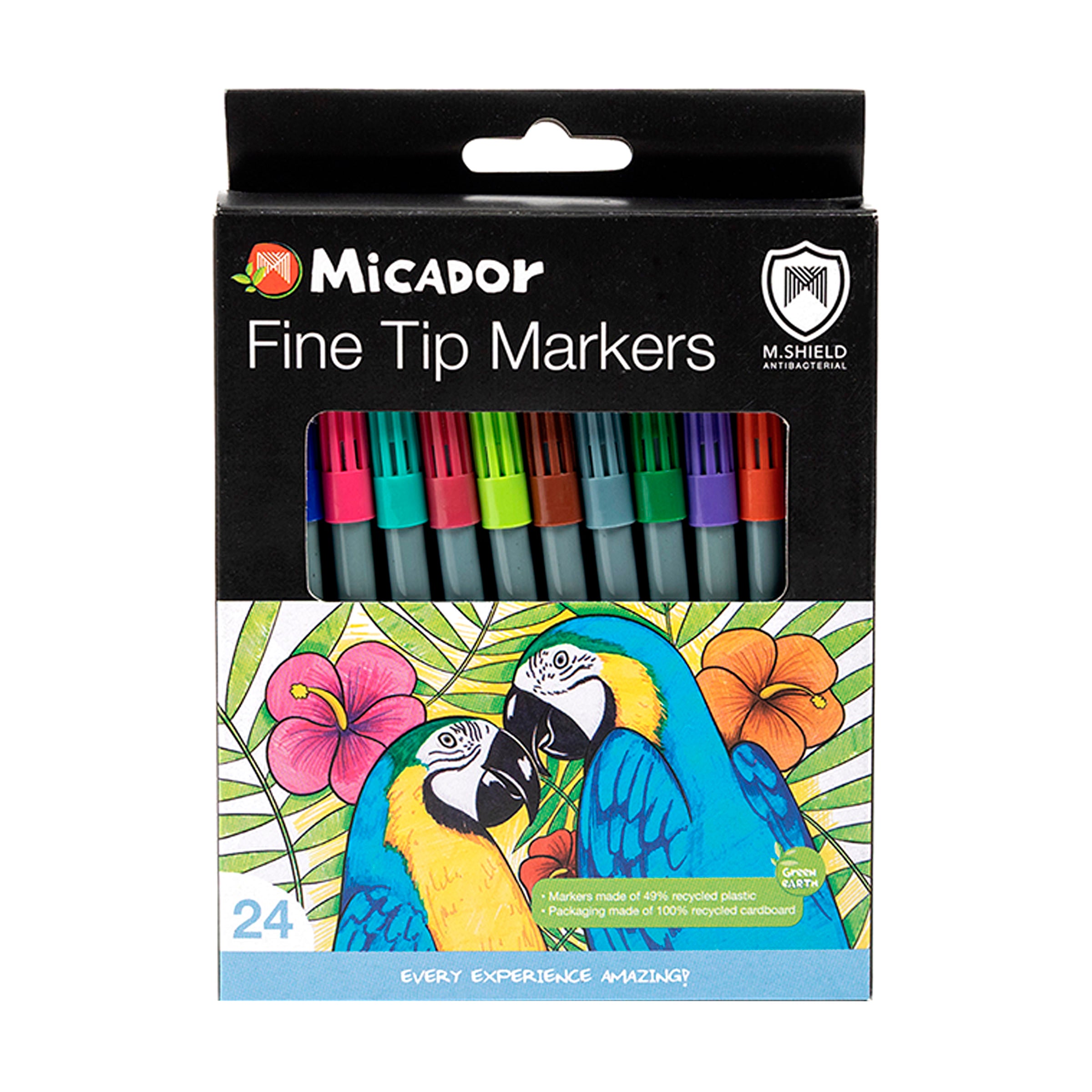 Micador Fine Tip Marker 24Pk
