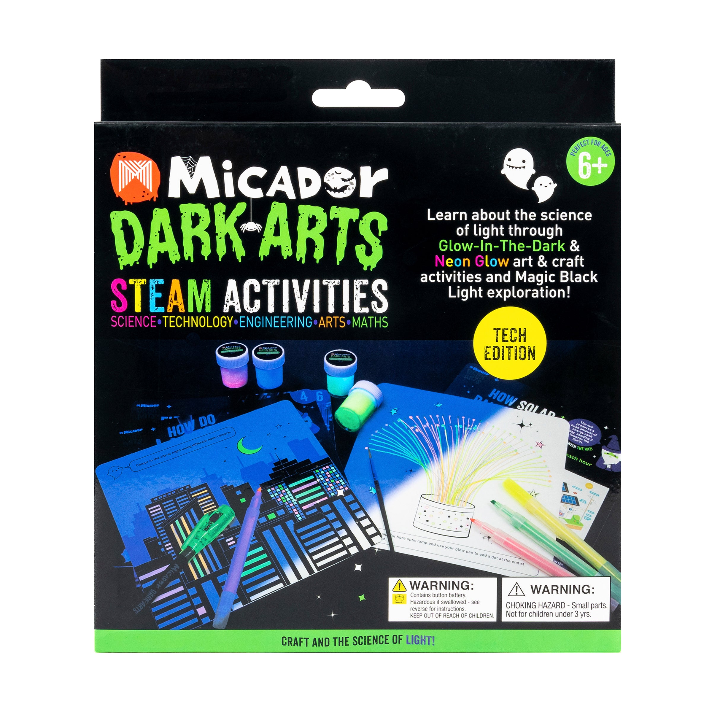 Glow STEAM Activities - Tech  Dark Arts