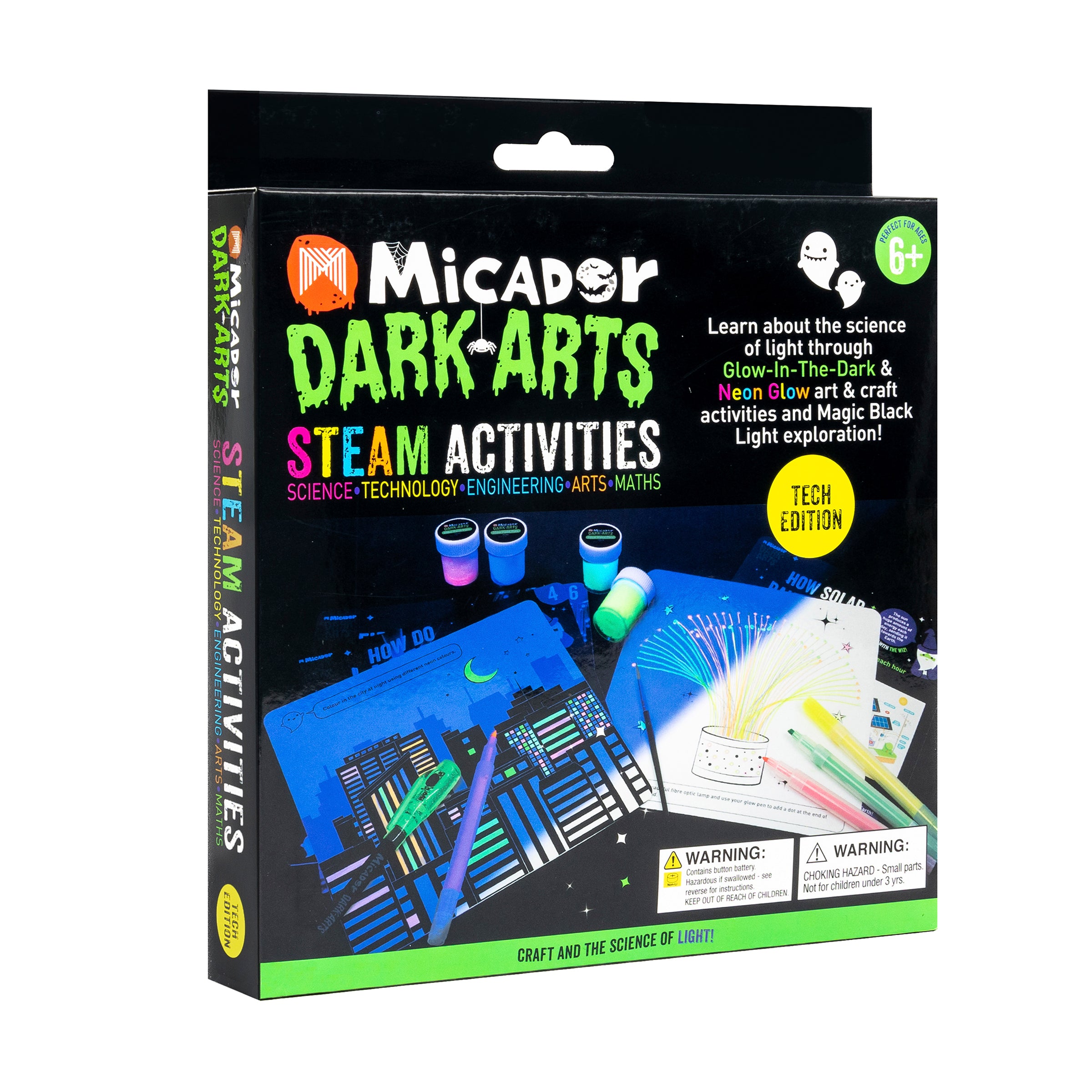 Glow STEAM Activities - Tech  Dark Arts