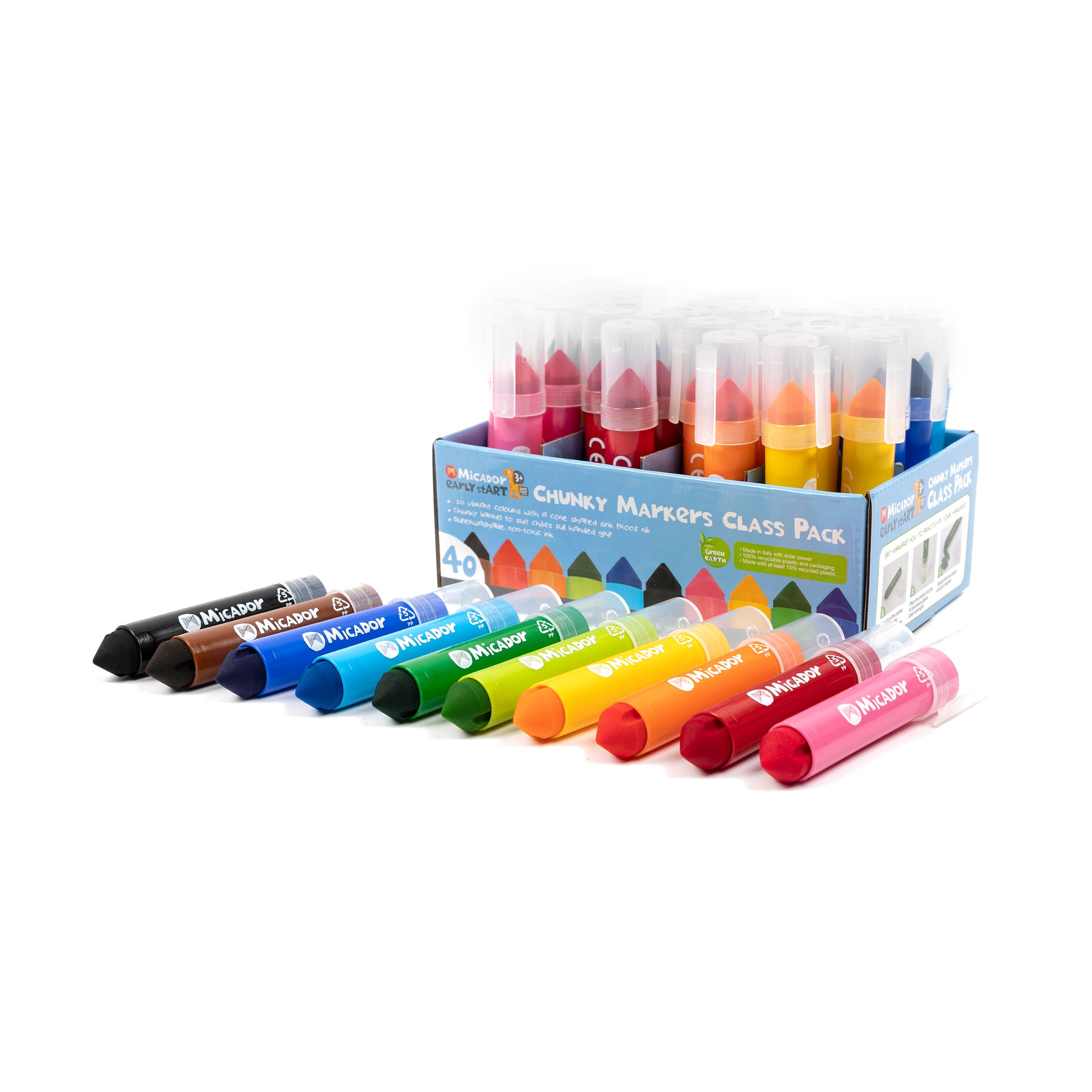 Chunky Markers Class Pack 40  early stART
