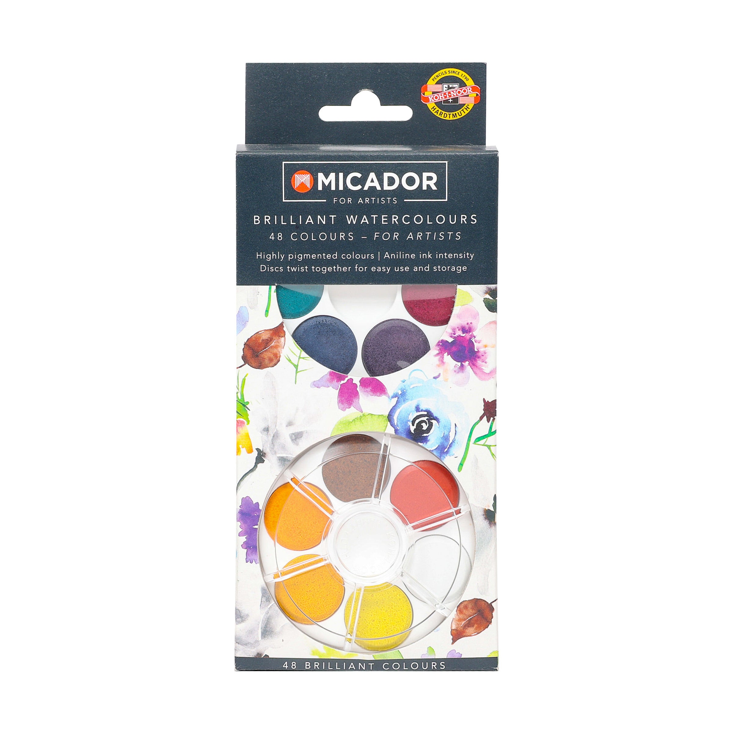 Micador For Artists Brilliant Watercolours 48