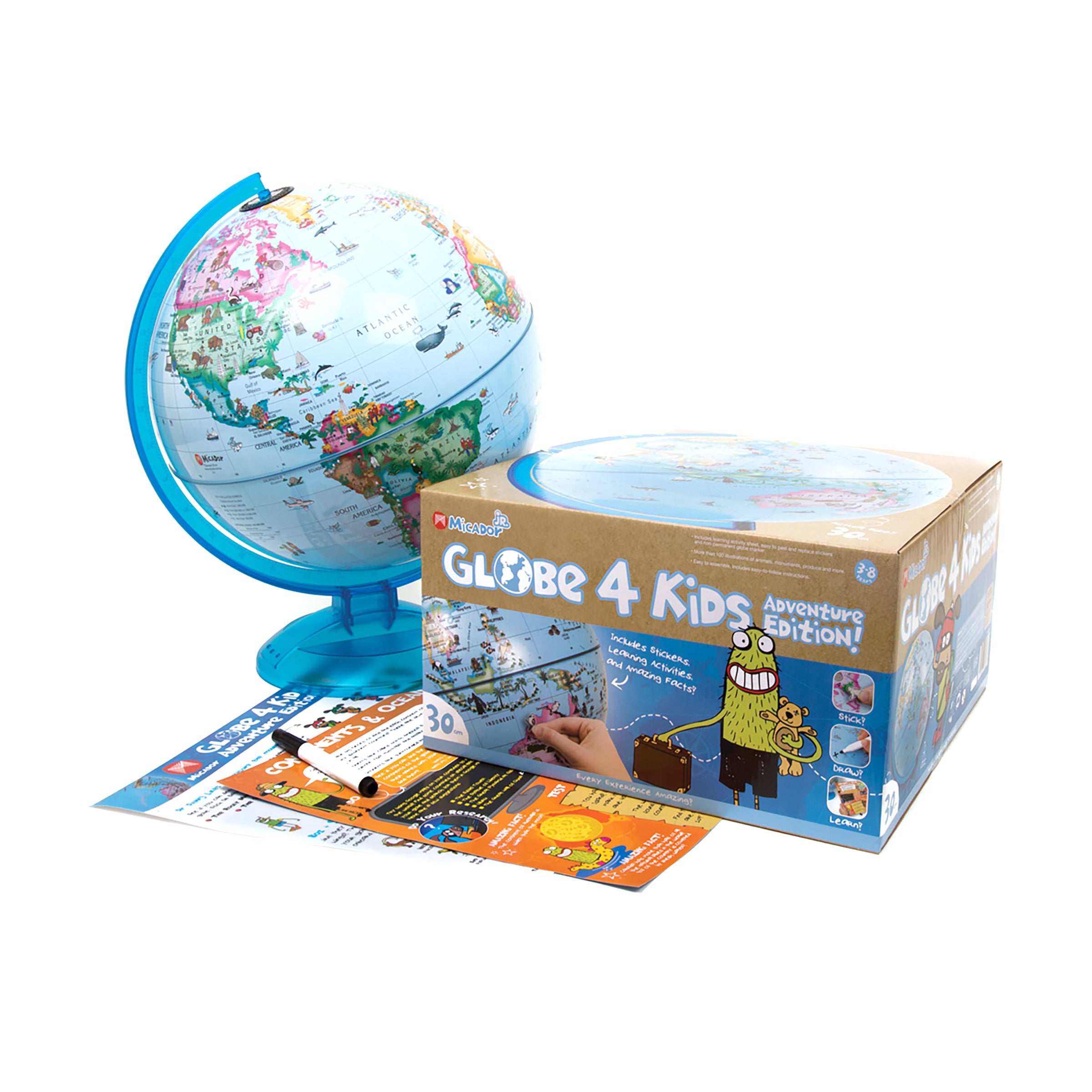 Micador Jr Globe4Kids Blue Ocean