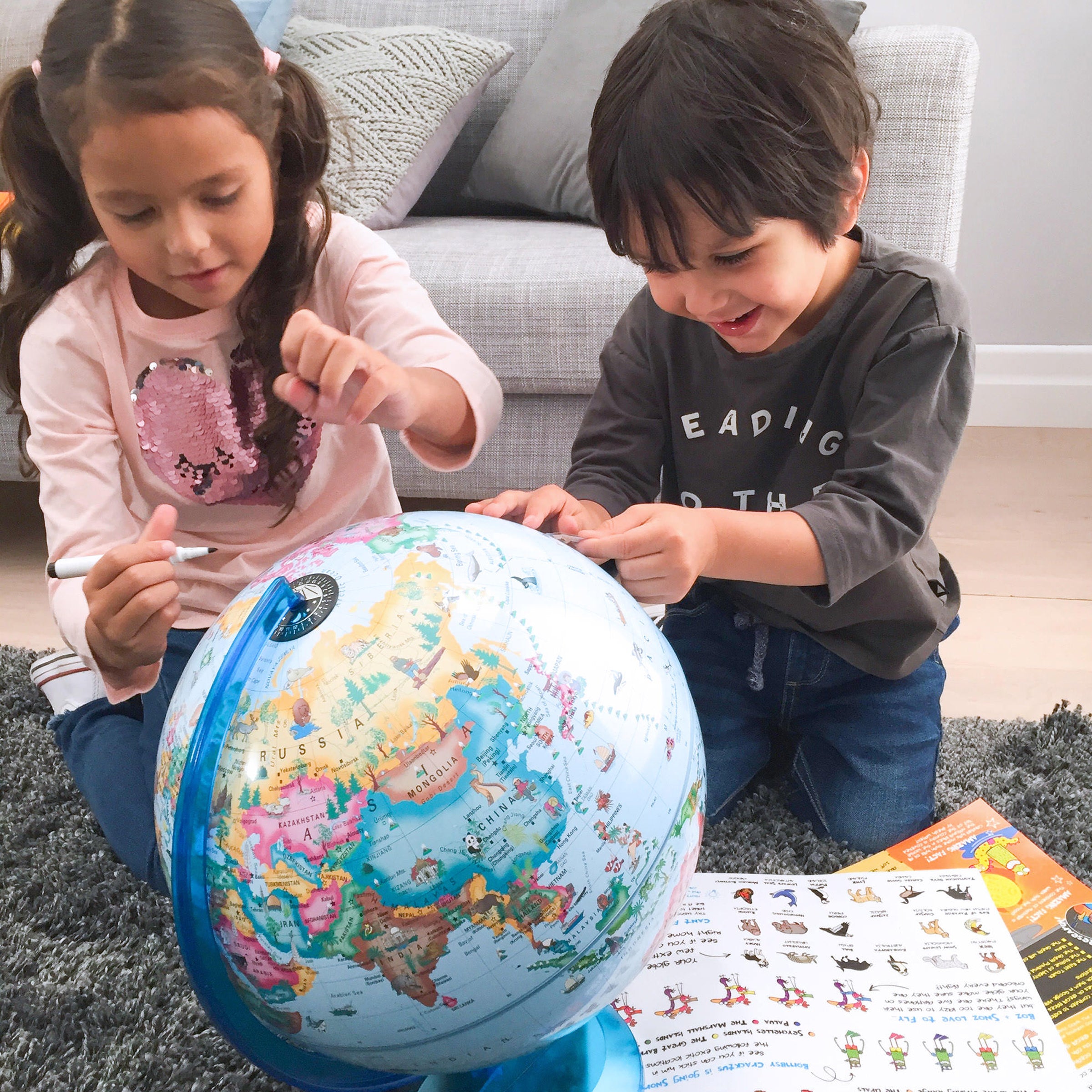 Micador Jr Globe4Kids Blue Ocean