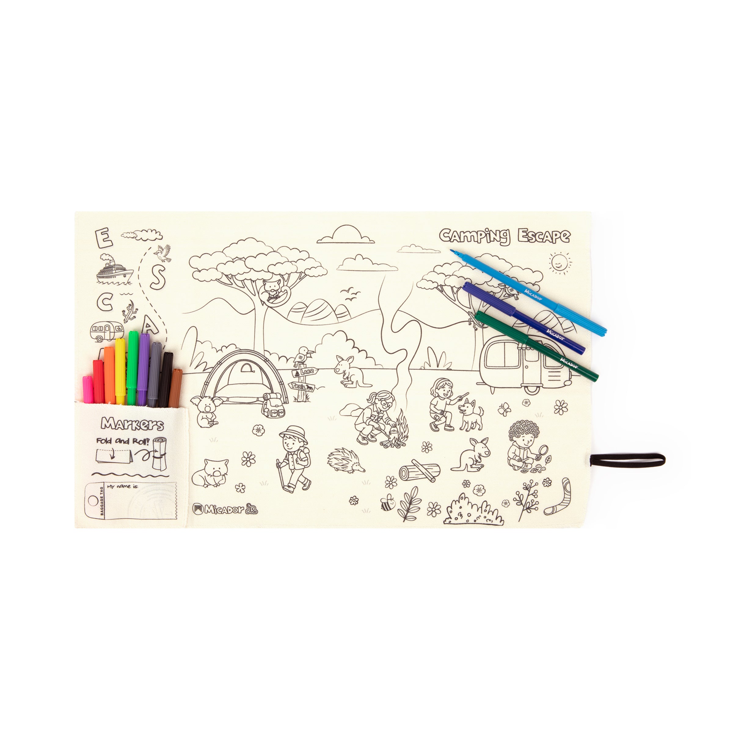 Colour Wash Repeat Escape Roll, 500 x 300mm, Micador jR.