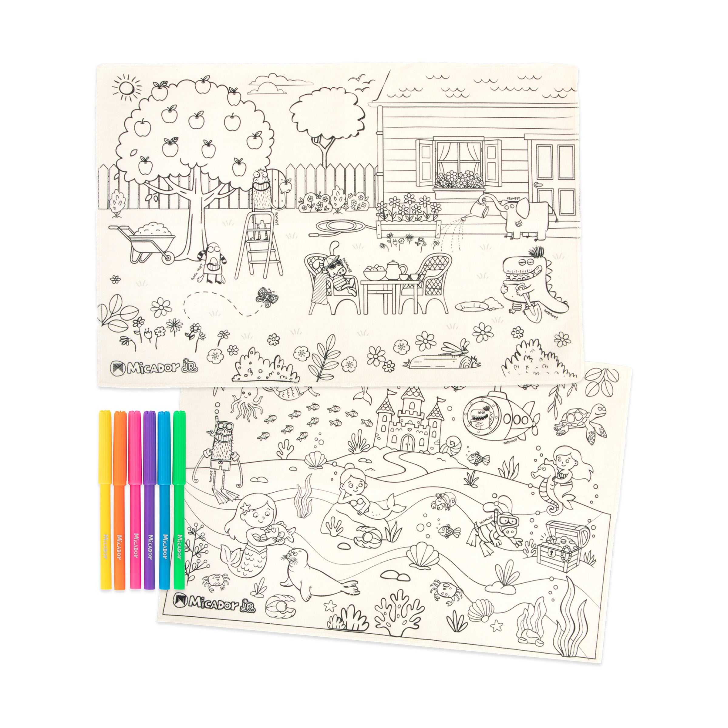 Micador Jr Colour Wash Repeat Placemats