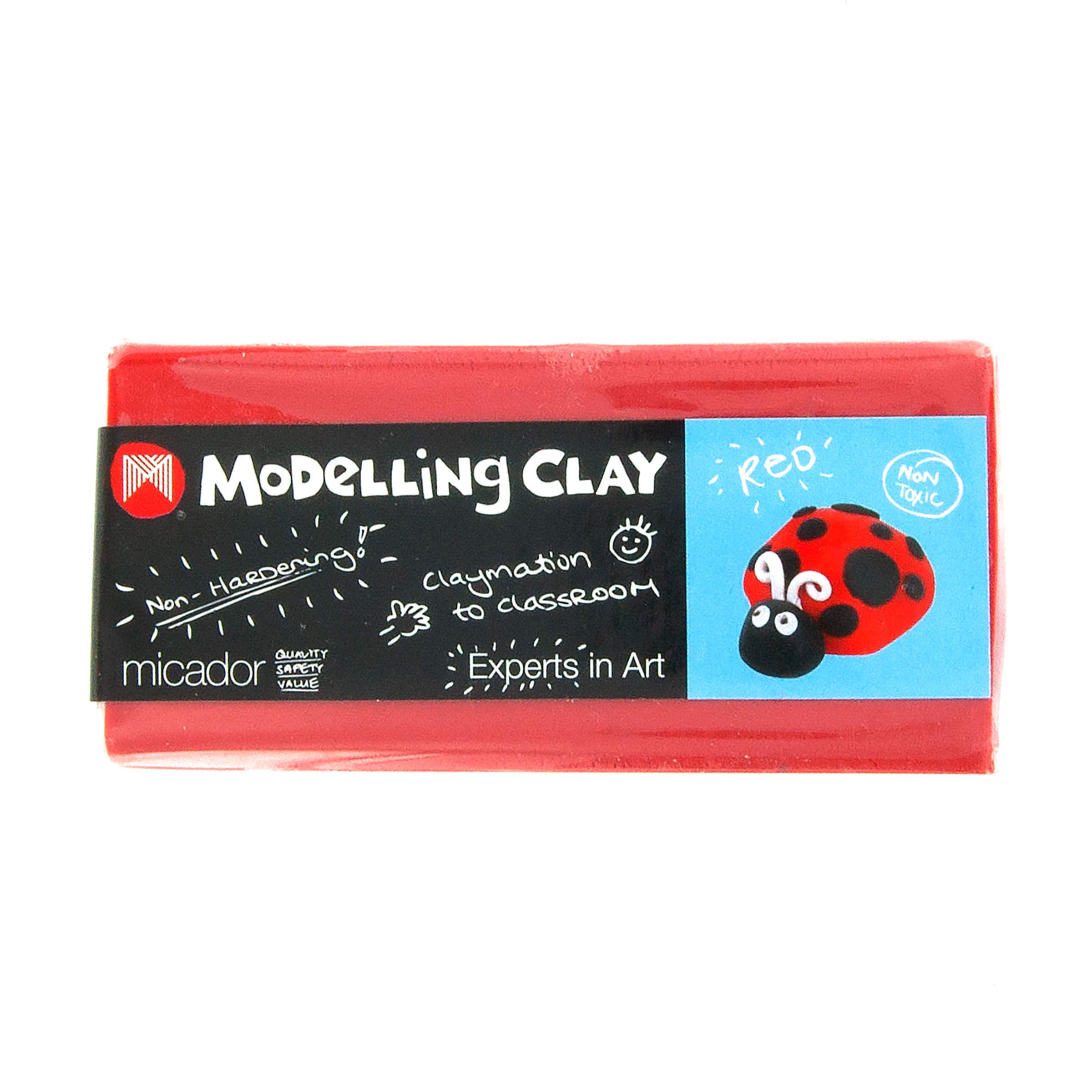 Micador Supermodellingclay Colourfun Red