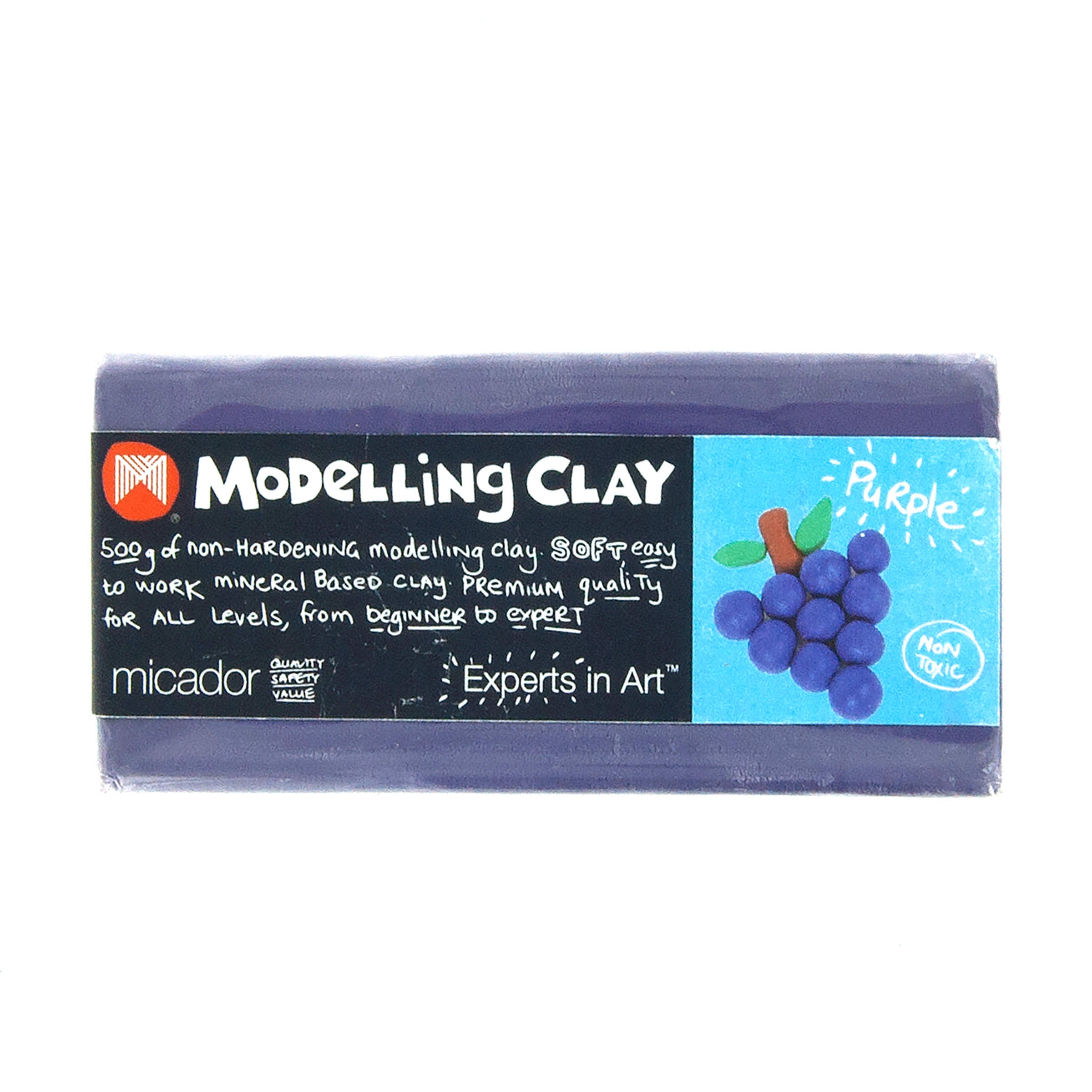 Micador Supermodellingclay Colourfun Purple